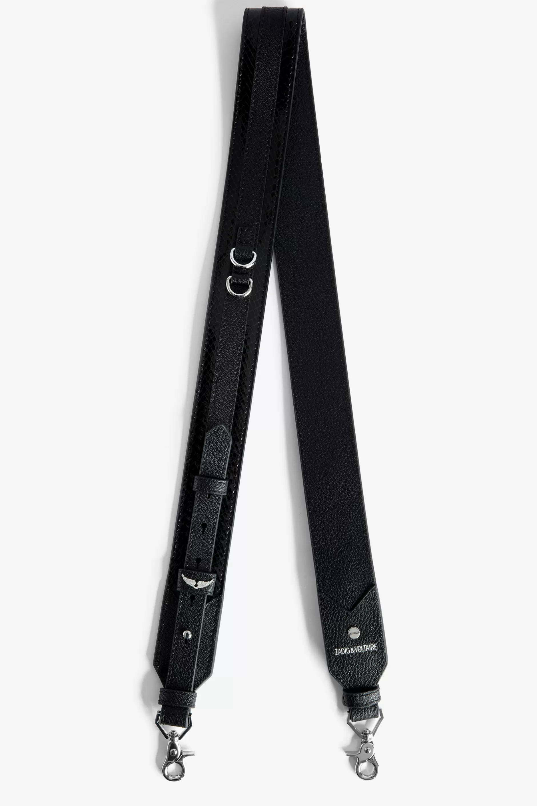 Zadig & Voltaire Bandoulière Reglable Sauvage Brillante^Femmes Sangles Et Accessoires