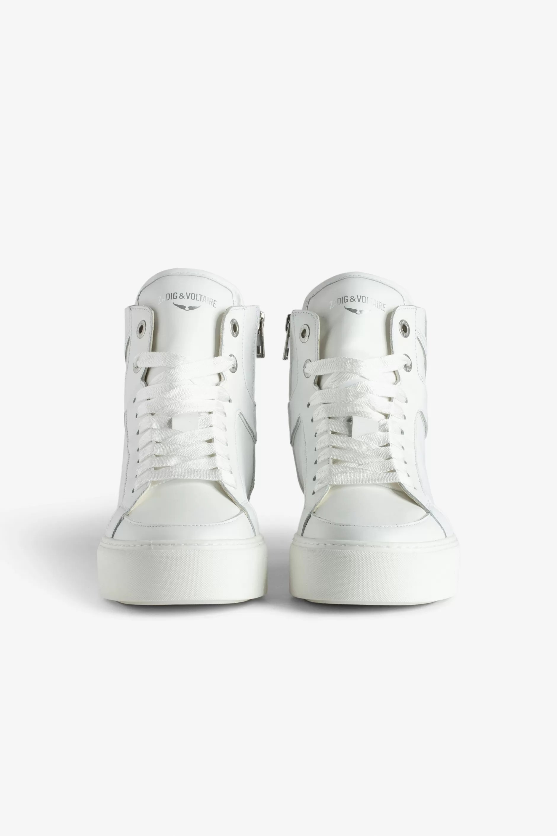 Zadig & Voltaire Baskets Montantes A Plateforme Zv1747 High Flash^Femmes Formateurs