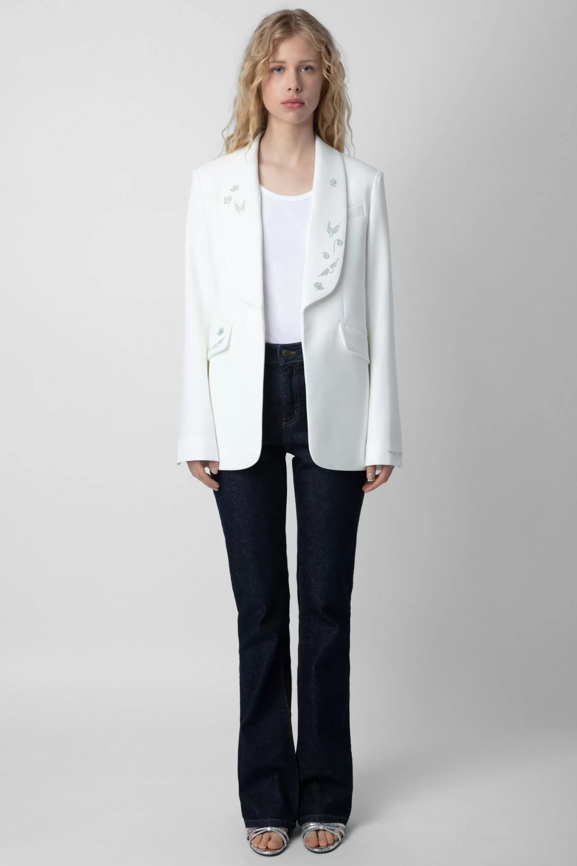Zadig & Voltaire Blazer A Strass Date^Femmes Costumes