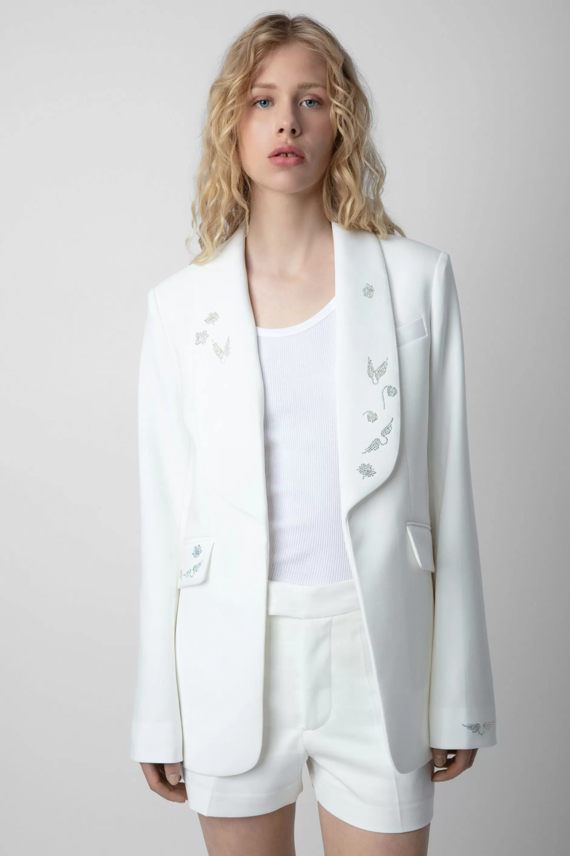 Zadig & Voltaire Blazer A Strass Date^Femmes Costumes