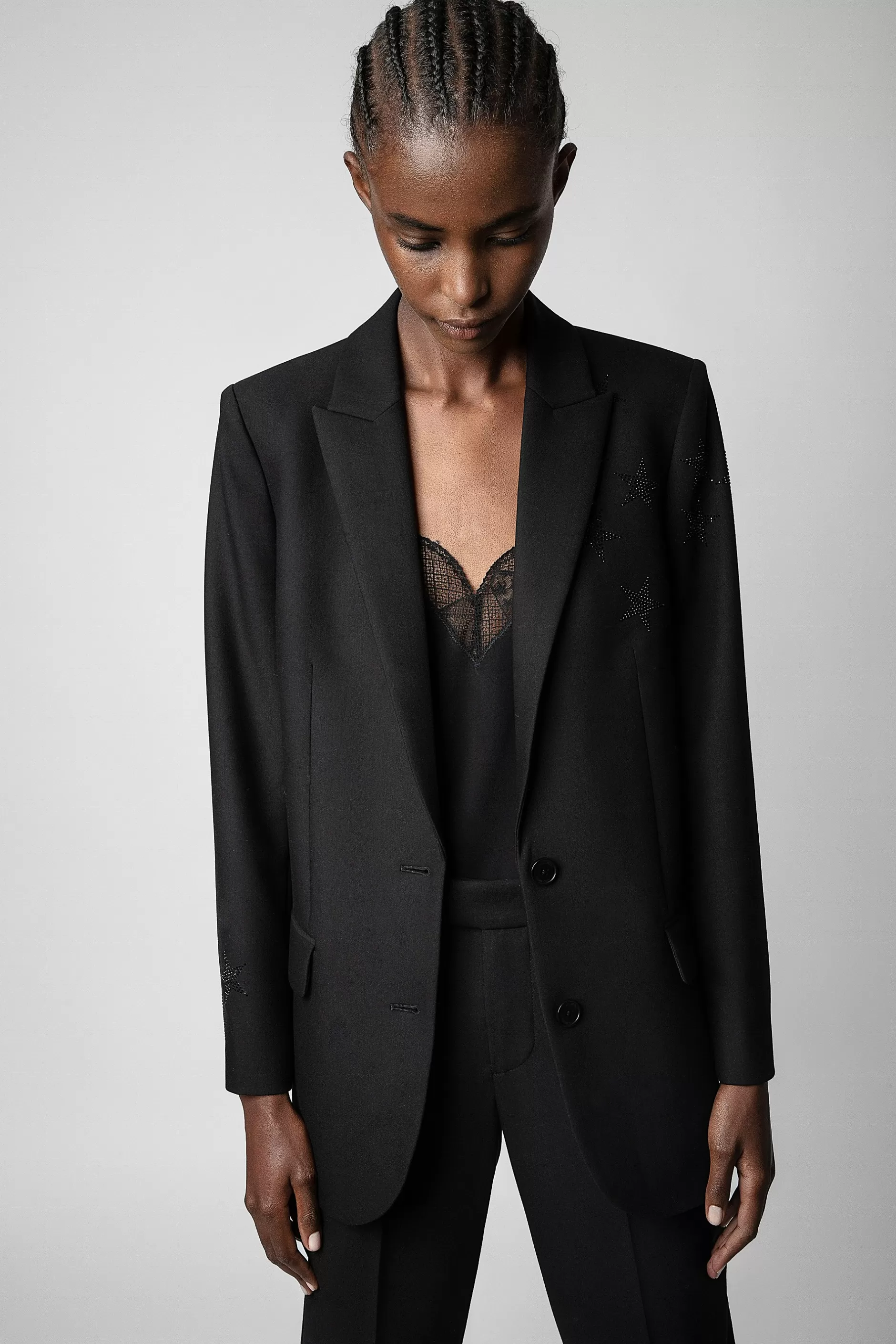 Zadig & Voltaire Blazer Etoile Strass Viva^Femmes Costumes