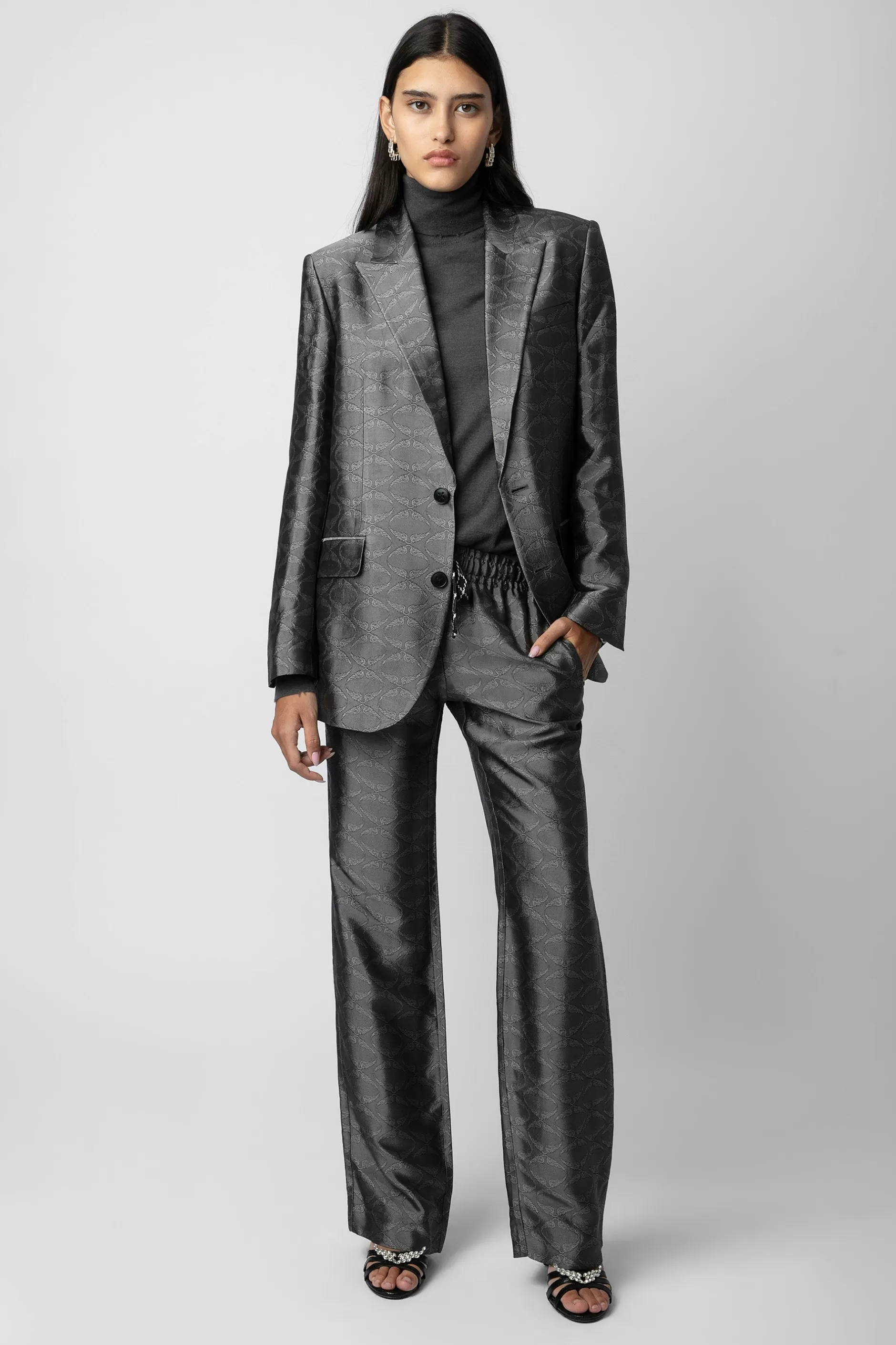 Zadig & Voltaire Blazer Vegy En Jacquard^Femmes Costumes