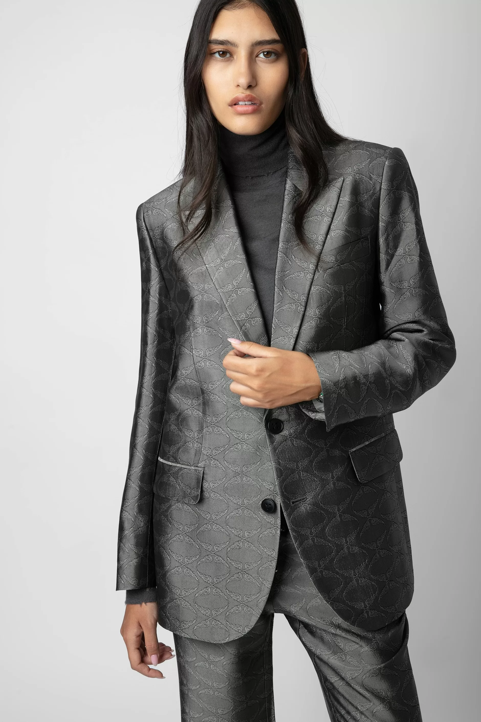 Zadig & Voltaire Blazer Vegy En Jacquard^Femmes Costumes