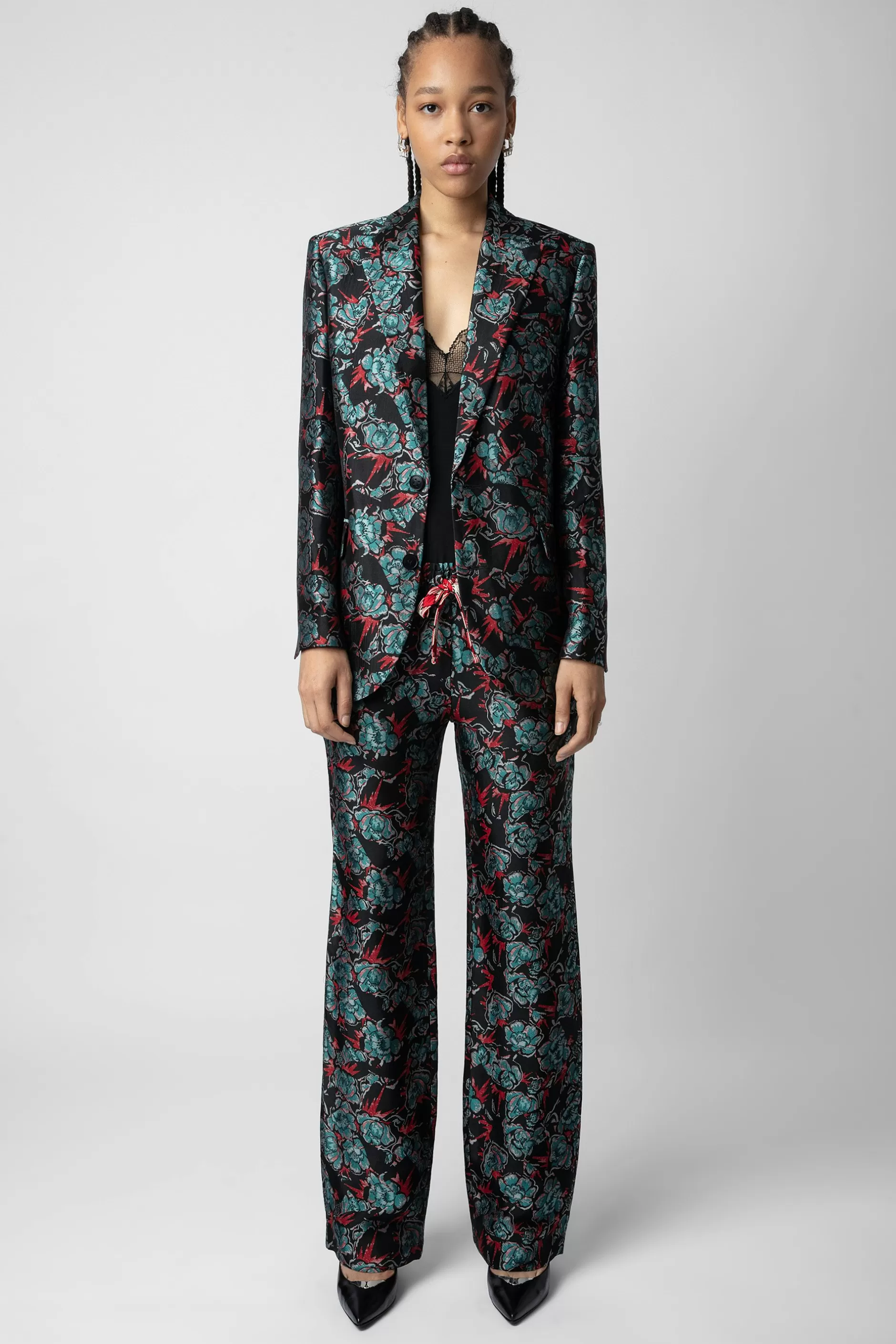 Zadig & Voltaire Blazer Vegy Thunder En Jacquard^Femmes Costumes