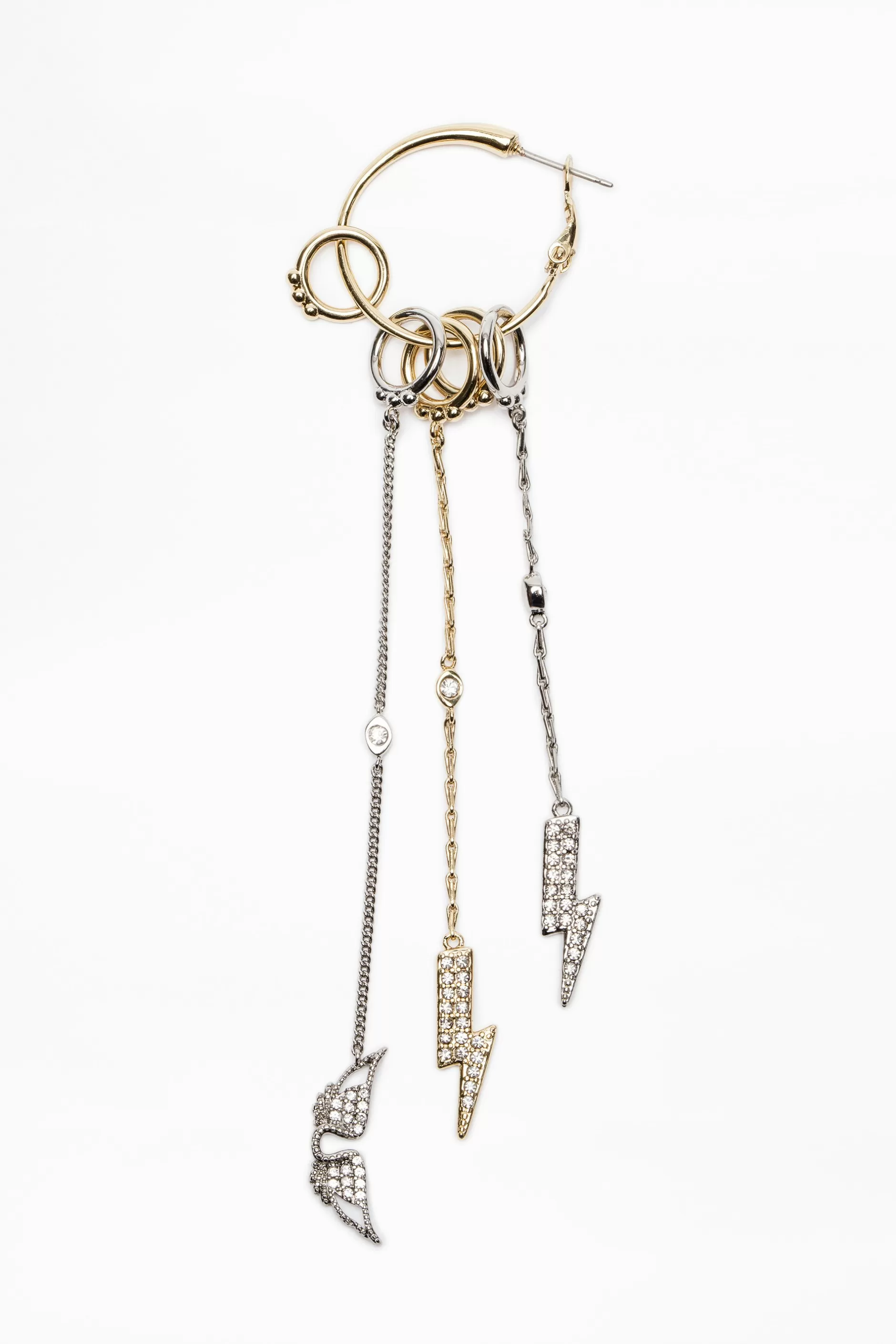 Zadig & Voltaire Boucle D'Oreille Unique Mila Flash^Femmes Bijoux