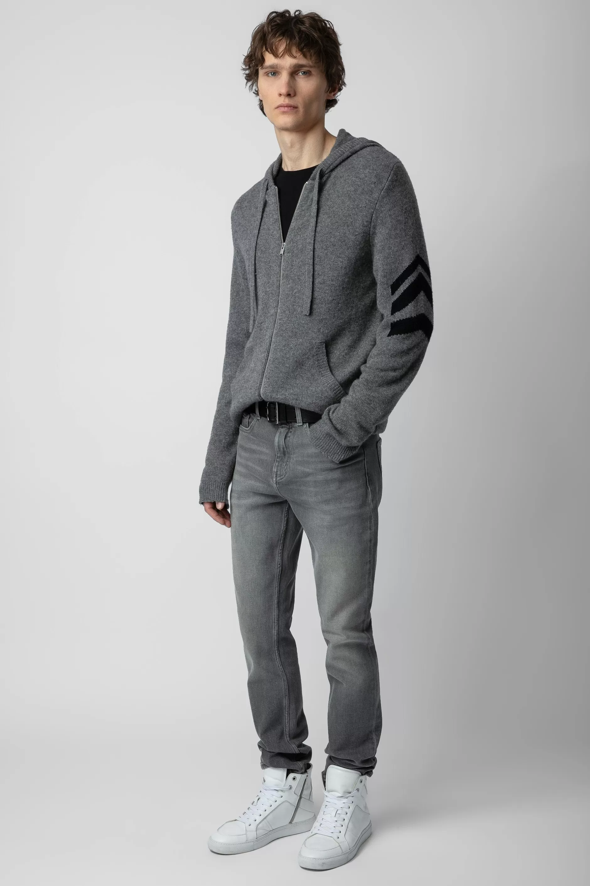 Zadig & Voltaire Cardigan En Cachemire Clash^Hommes Pulls Et Gilets