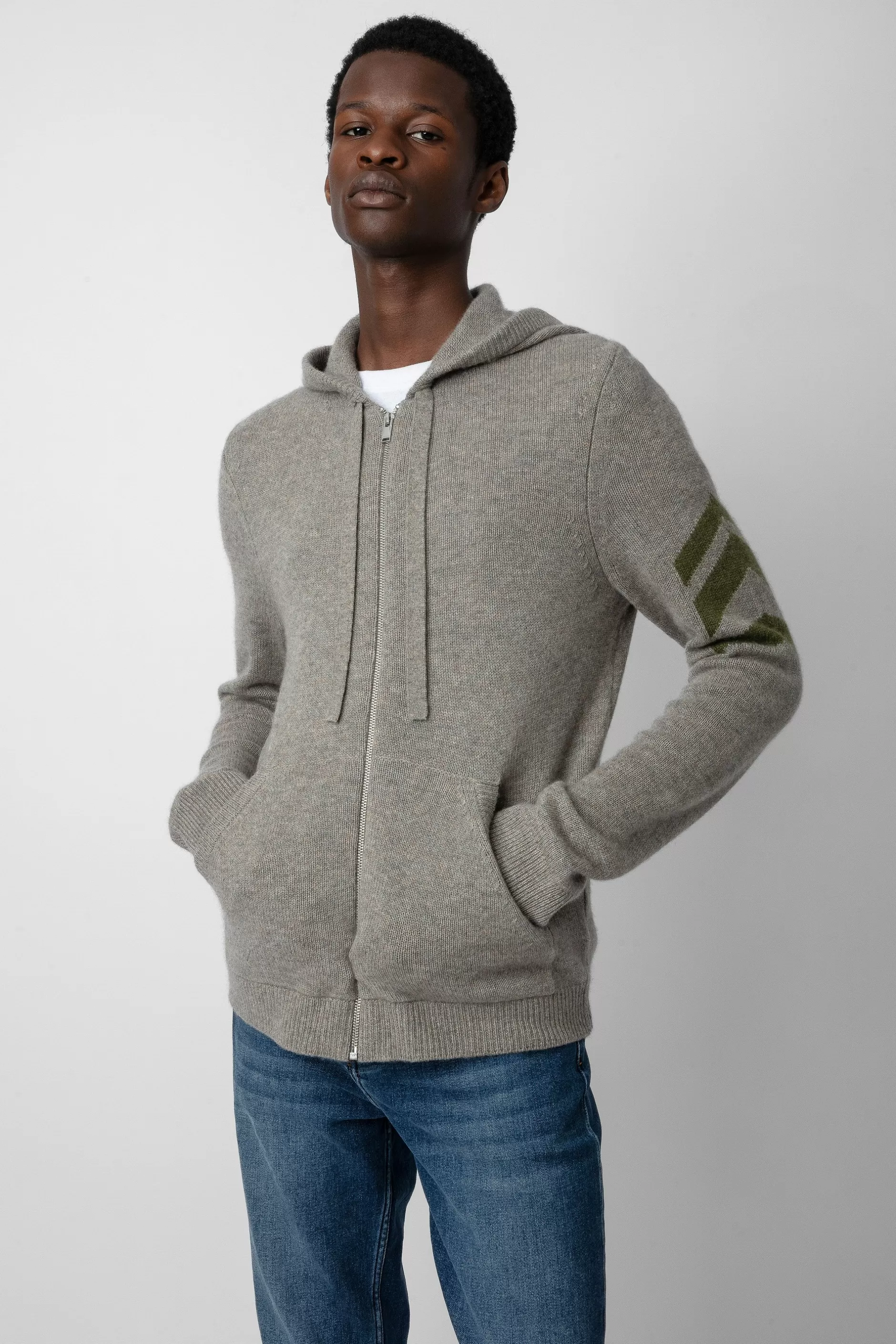 Zadig & Voltaire Cardigan En Cachemire Clash^Hommes Pulls Et Gilets