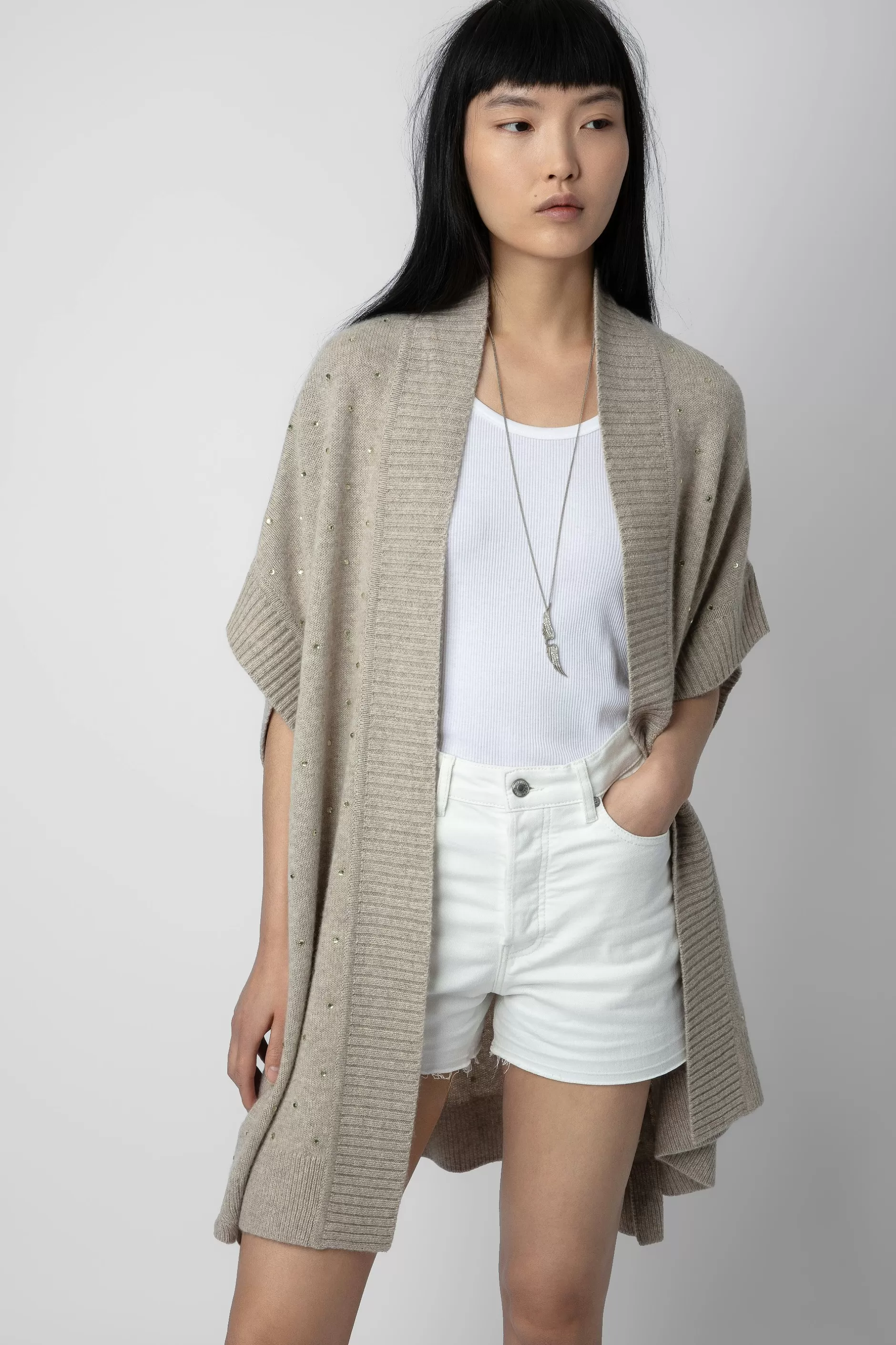 Zadig & Voltaire Cardigan En Cachemire Indiany^Femmes Pulls Et Gilets