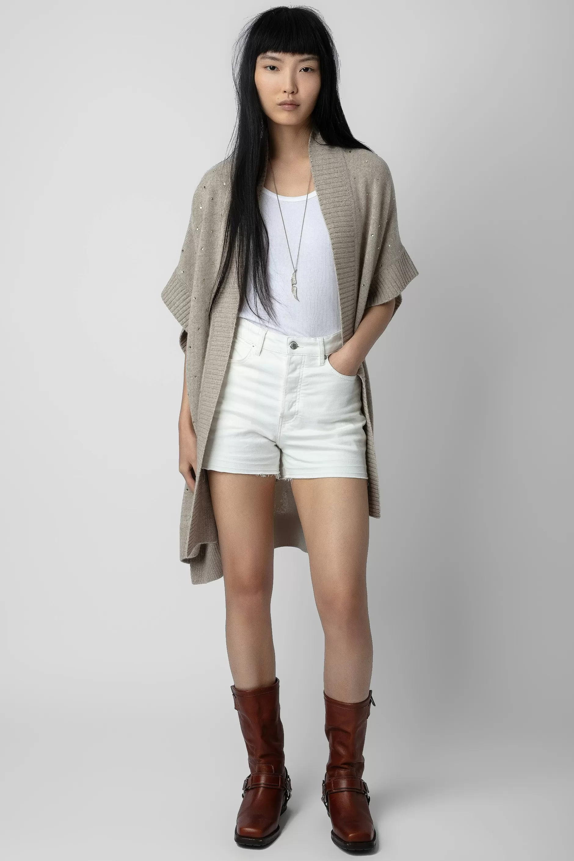 Zadig & Voltaire Cardigan En Cachemire Indiany^Femmes Pulls Et Gilets