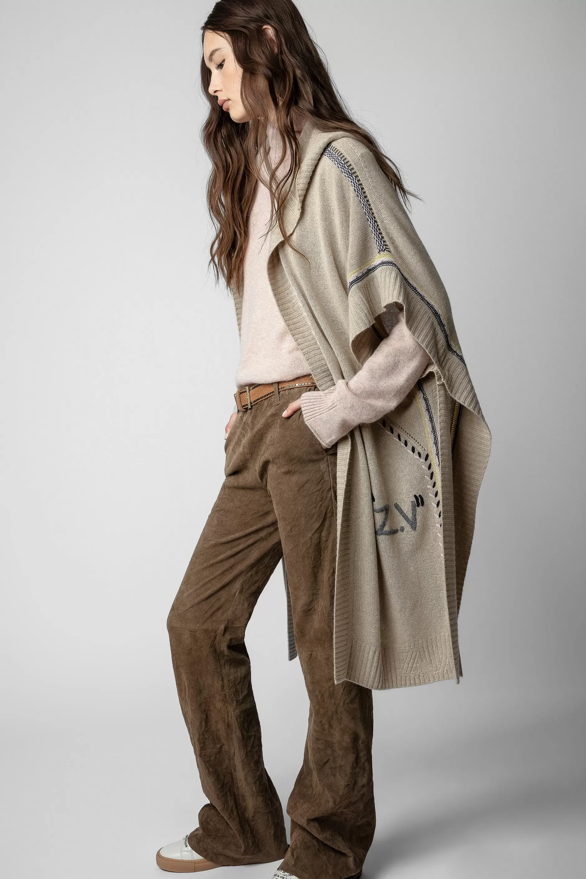 Zadig & Voltaire Cardigan En Cachemire Inna^Femmes Pulls Et Gilets