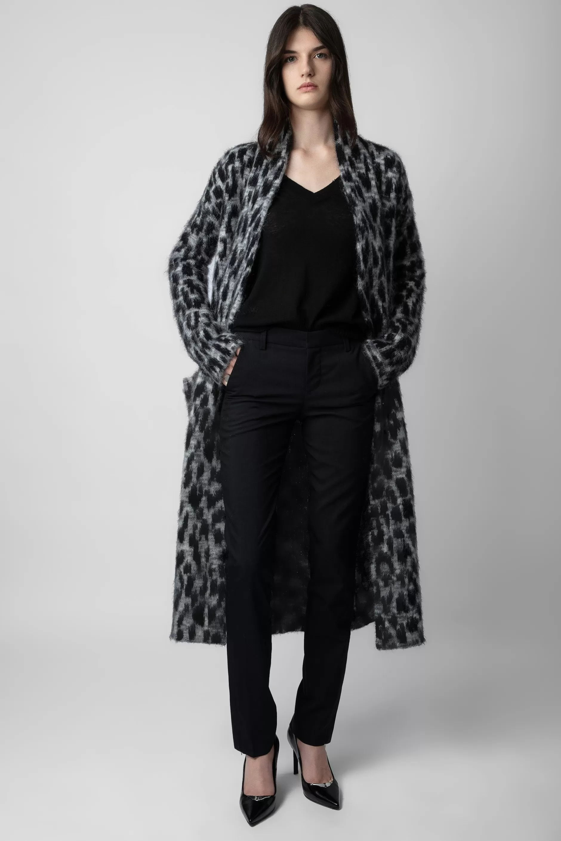 Zadig & Voltaire Cardigan Leopard Tilda^Femmes Pulls Et Gilets
