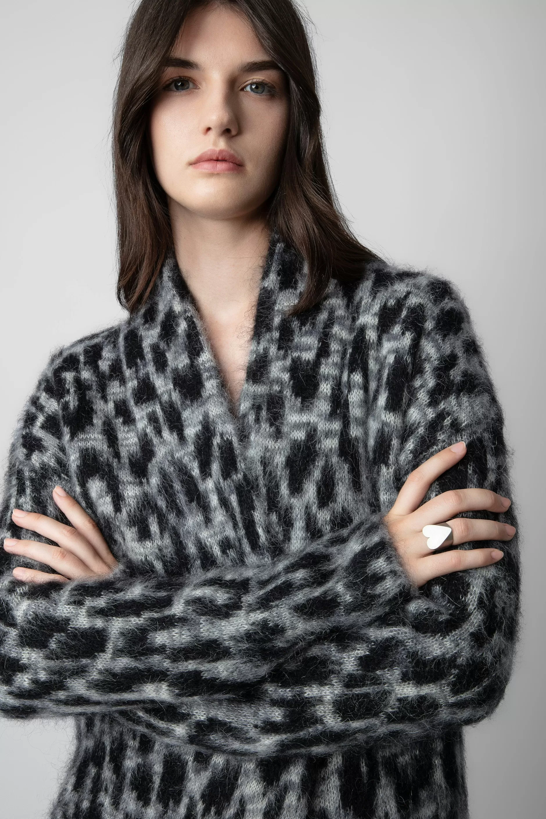 Zadig & Voltaire Cardigan Leopard Tilda^Femmes Pulls Et Gilets