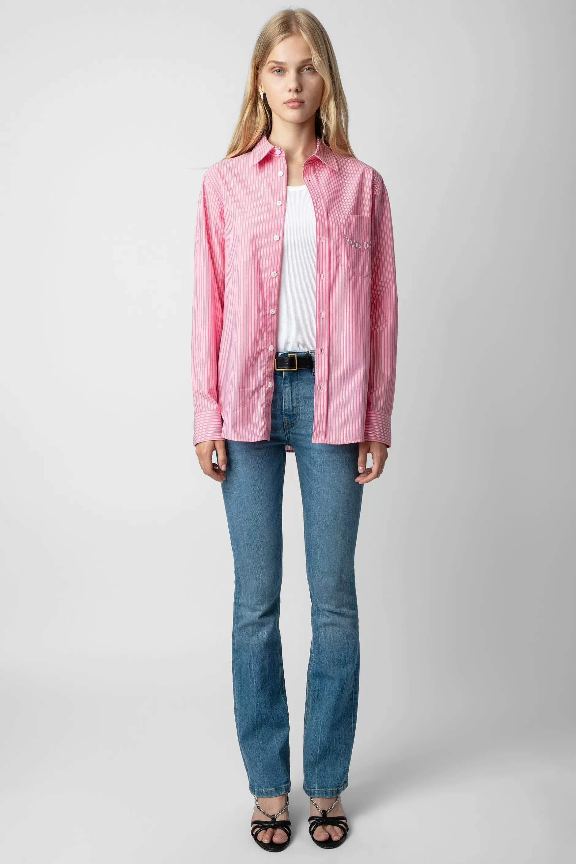 Zadig & Voltaire Chemise Taskiz Diamantee^Femmes Chemises Et Hauts