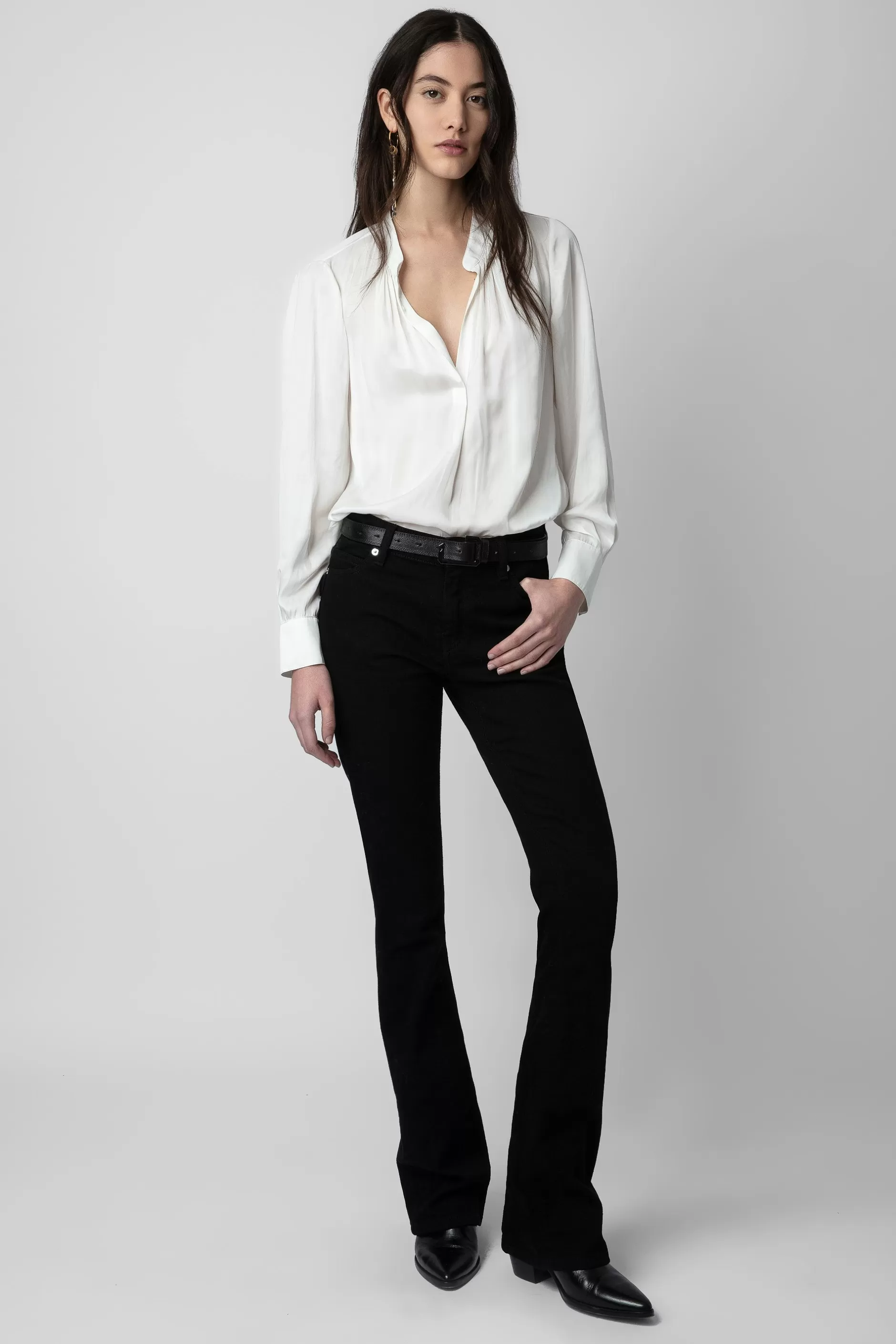 Zadig & Voltaire Chemisier En Satin Tink^Femmes Chemises Et Hauts