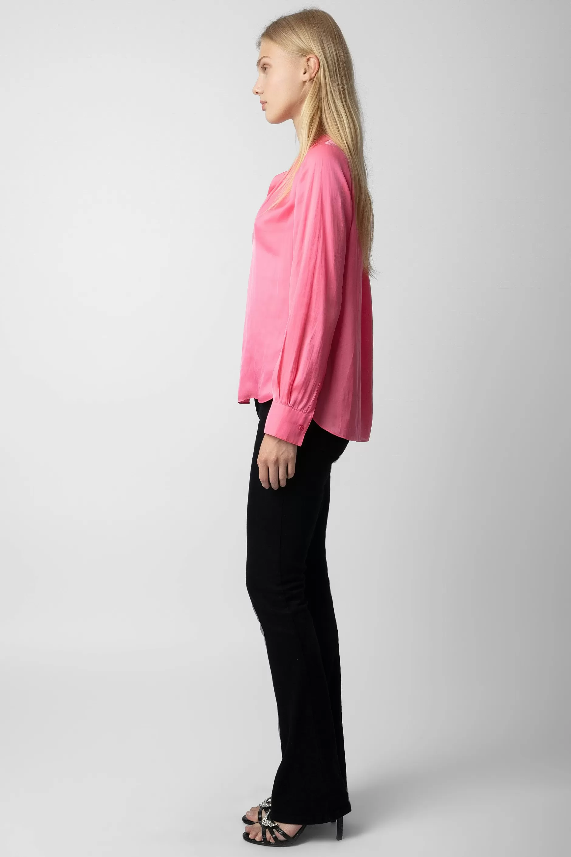 Zadig & Voltaire Chemisier En Satin Tink^Femmes Chemises Et Hauts