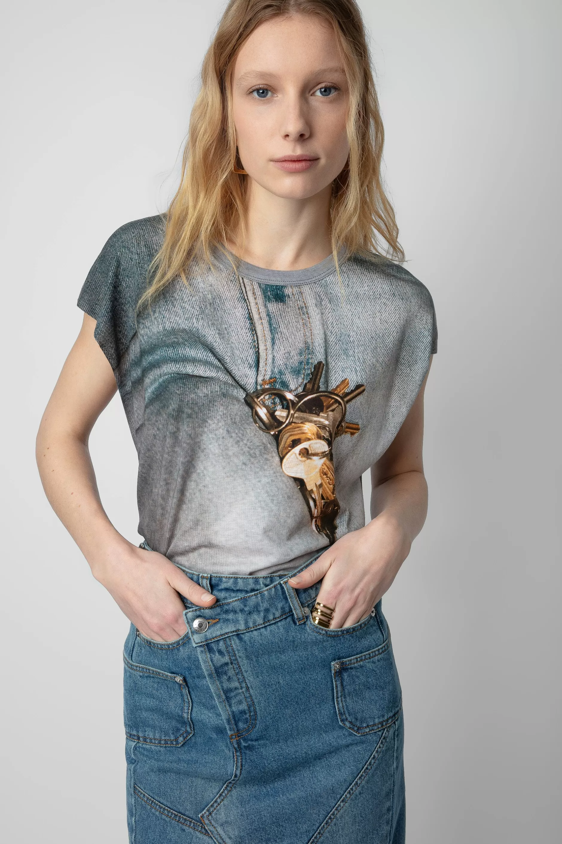Zadig & Voltaire Debardeur Cecilia^Femmes T-Shirts