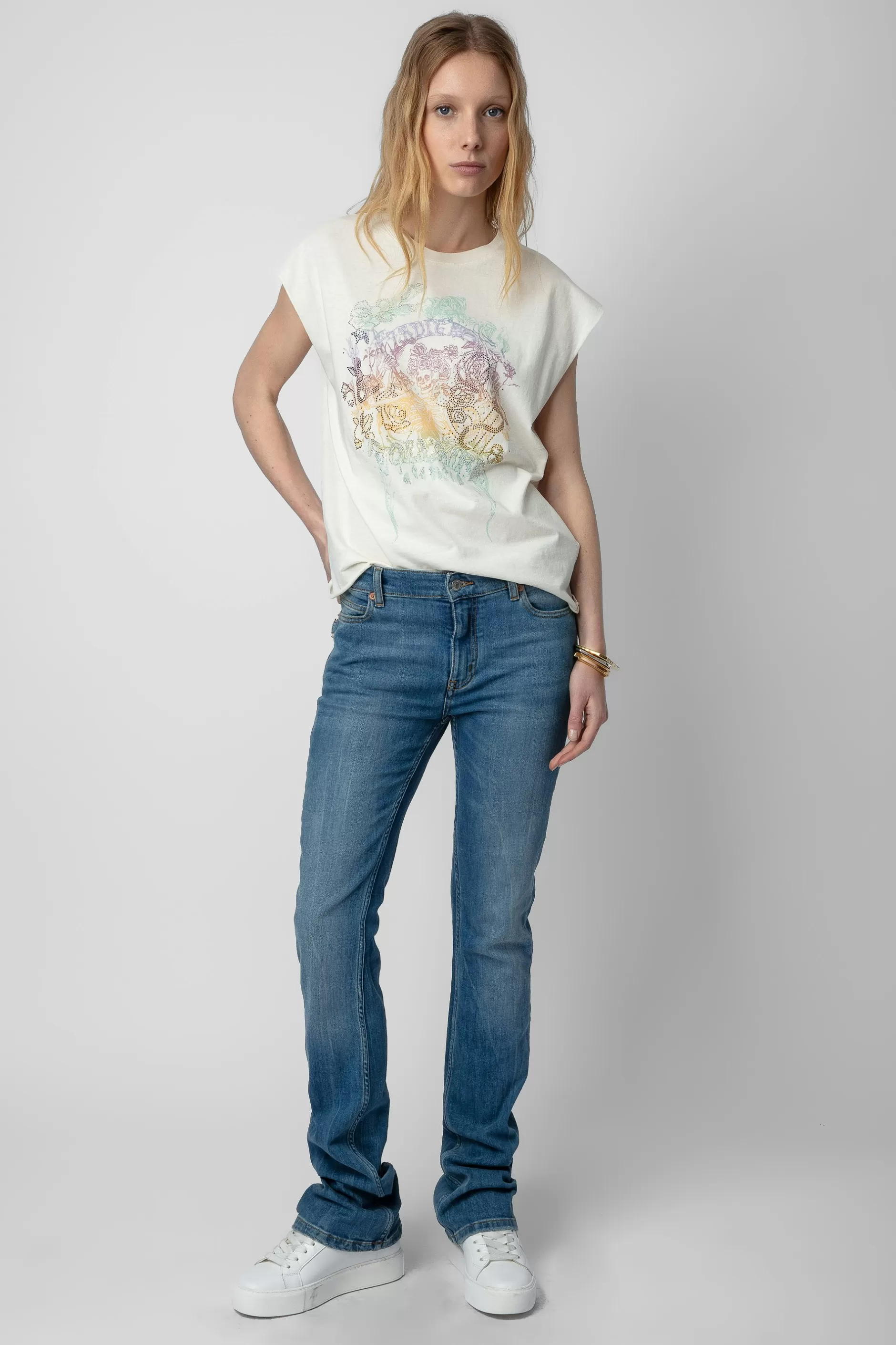 Zadig & Voltaire Debardeur Cecilia Diamante^Femmes T-Shirts