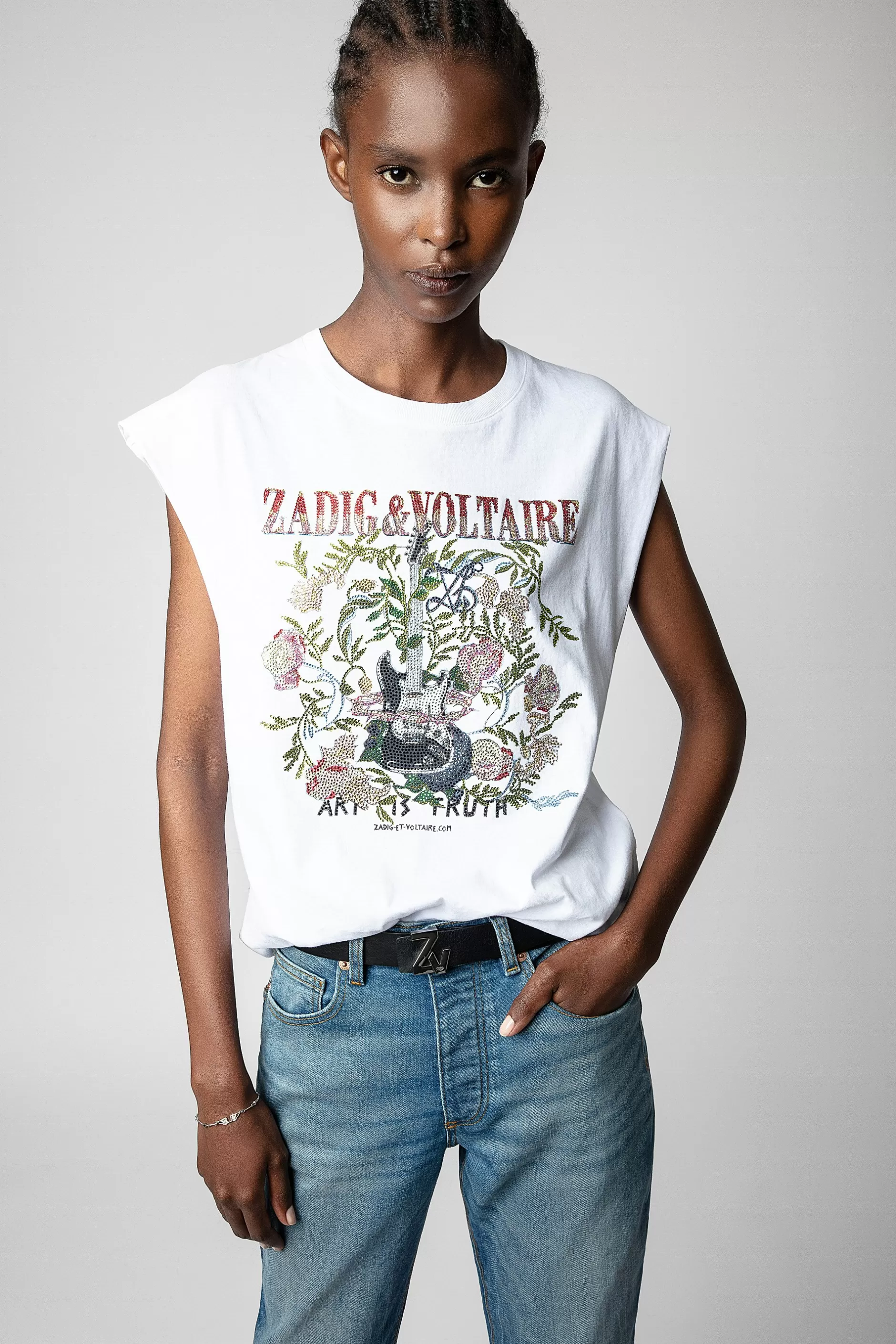 Zadig & Voltaire Debardeur Guitare Cecilia^Femmes T-Shirts