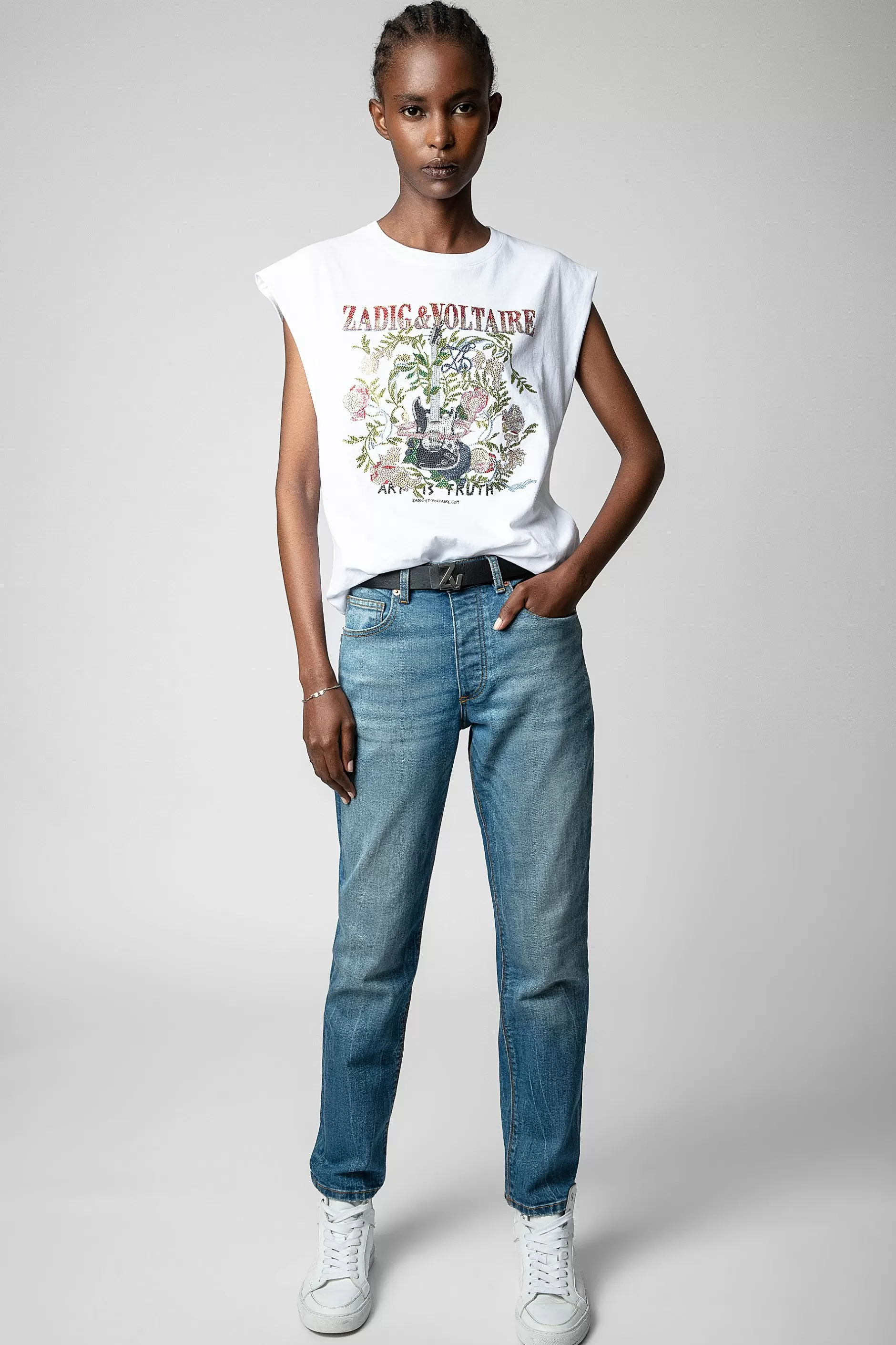Zadig & Voltaire Debardeur Guitare Cecilia^Femmes T-Shirts