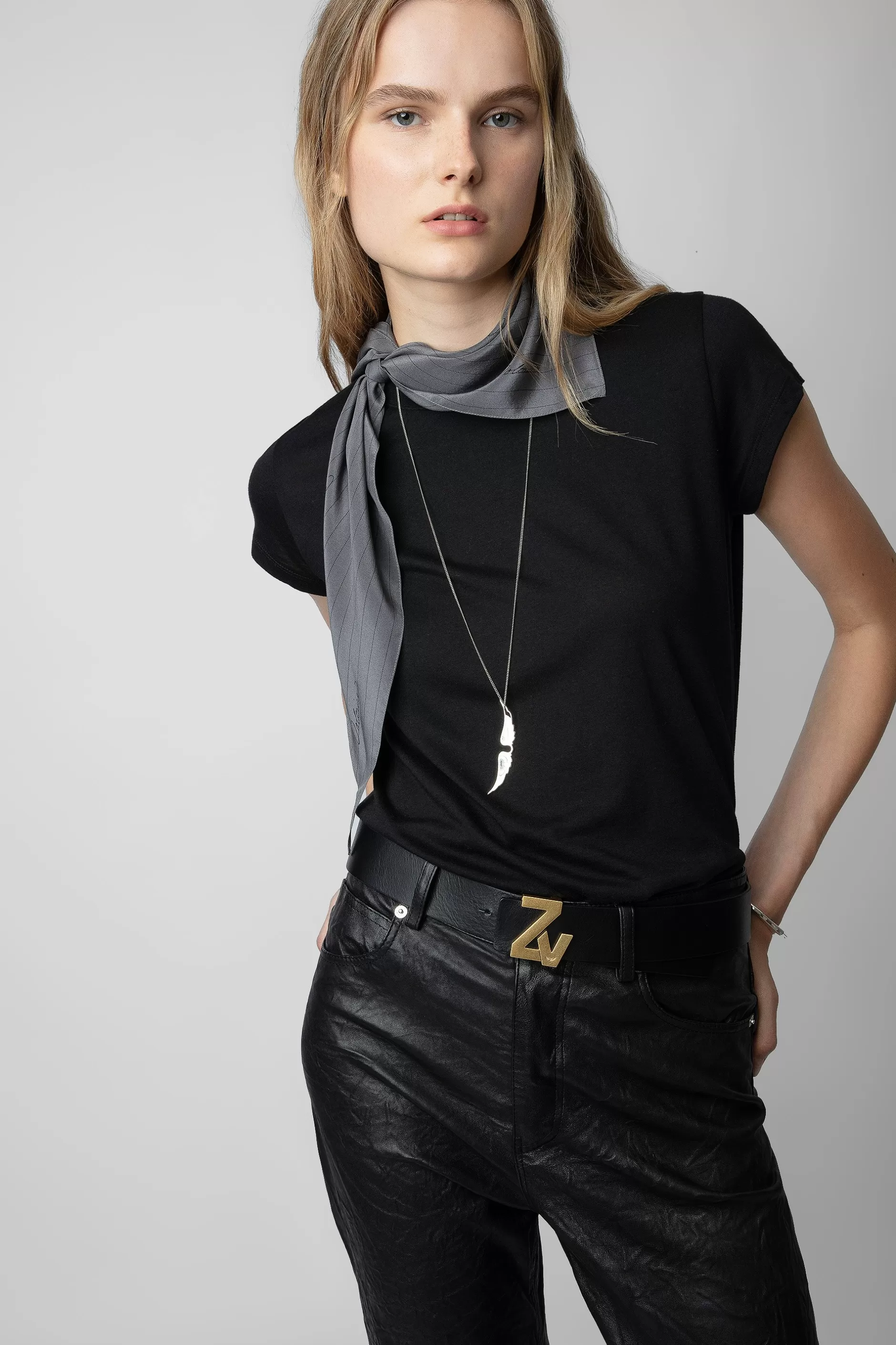 Zadig & Voltaire Echarpe En Soie Bandy^Femmes Echarpes