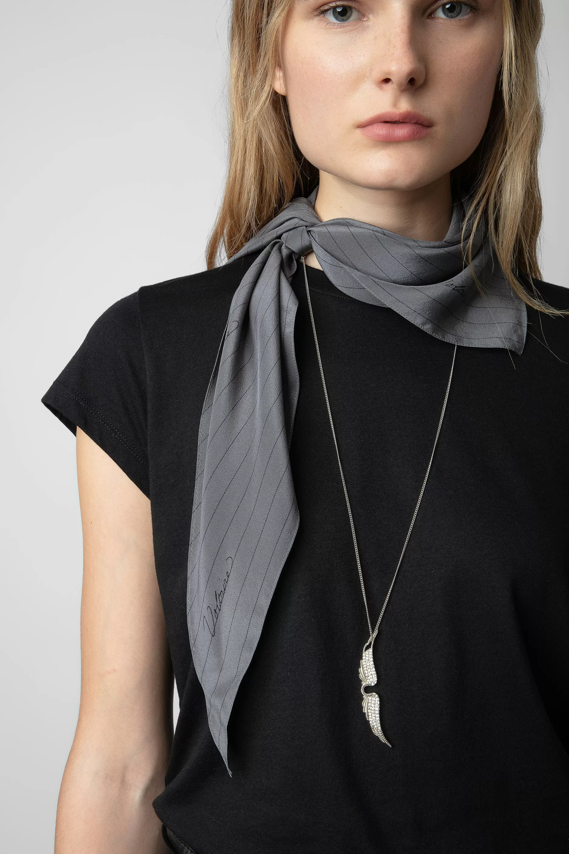 Zadig & Voltaire Echarpe En Soie Bandy^Femmes Echarpes