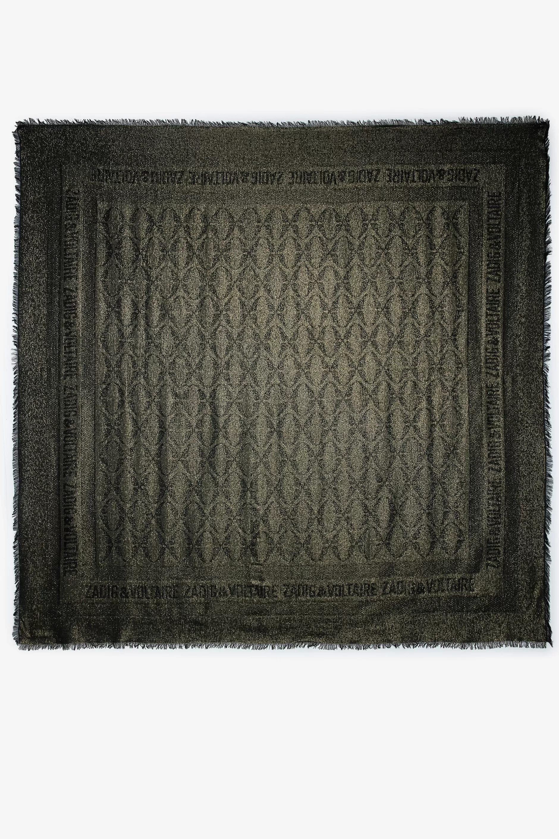 Zadig & Voltaire Echarpe Glenn Rock En Jacquard Lurex^Femmes Vice-Voltaire