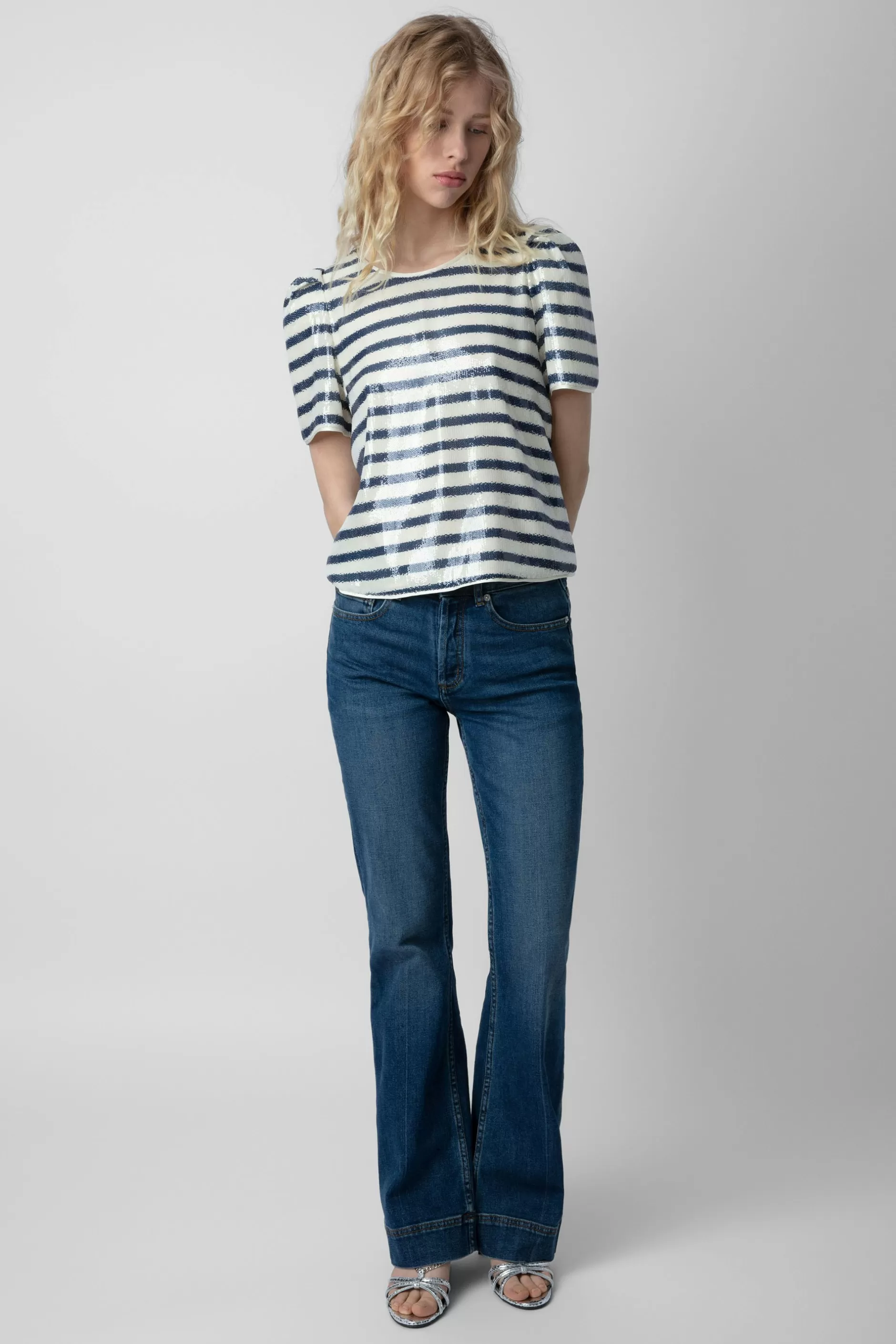 Zadig & Voltaire Haut A Sequins Tchao^Femmes Chemises Et Hauts