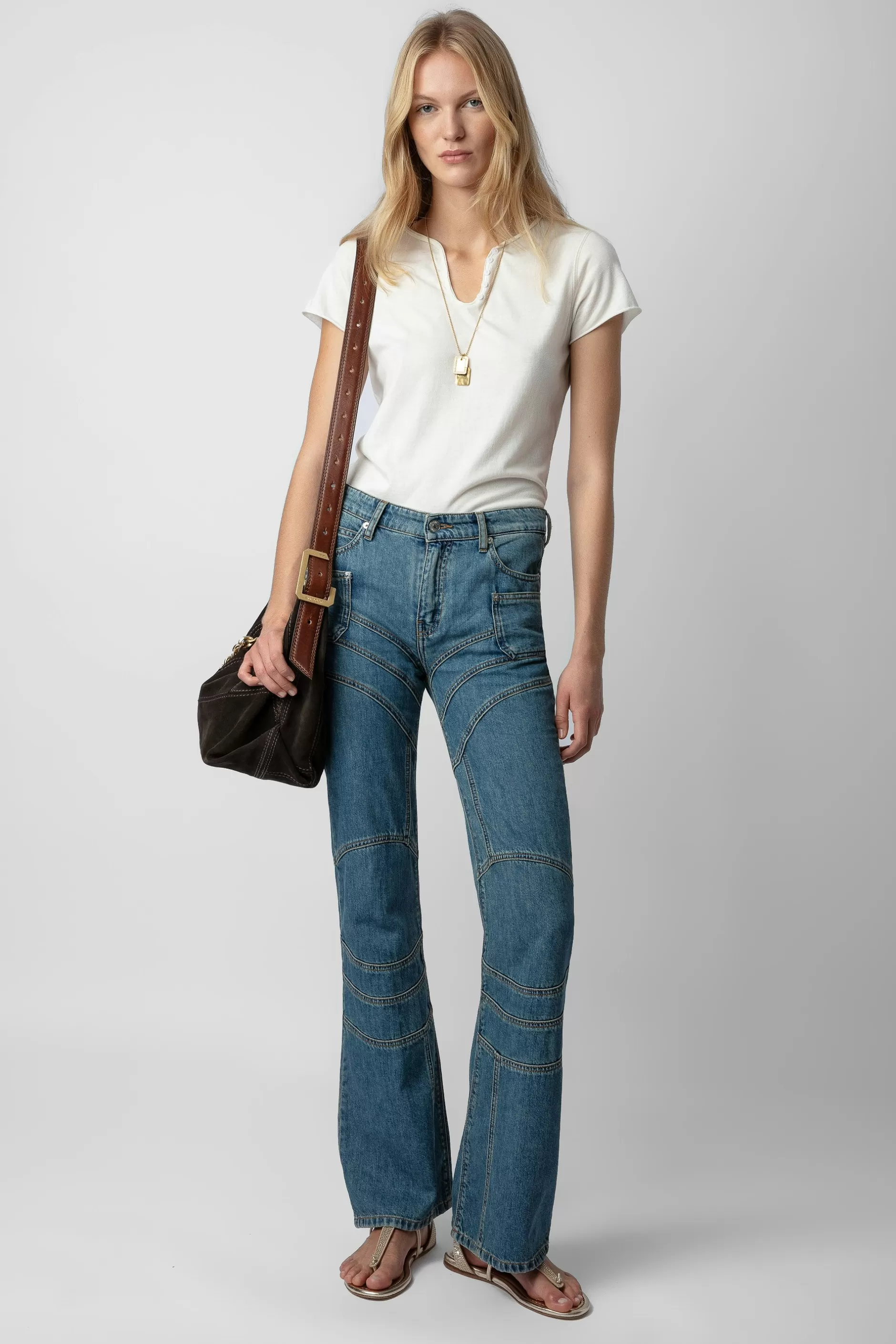 Zadig & Voltaire Haut Henley Concert Crush^Femmes T-Shirts