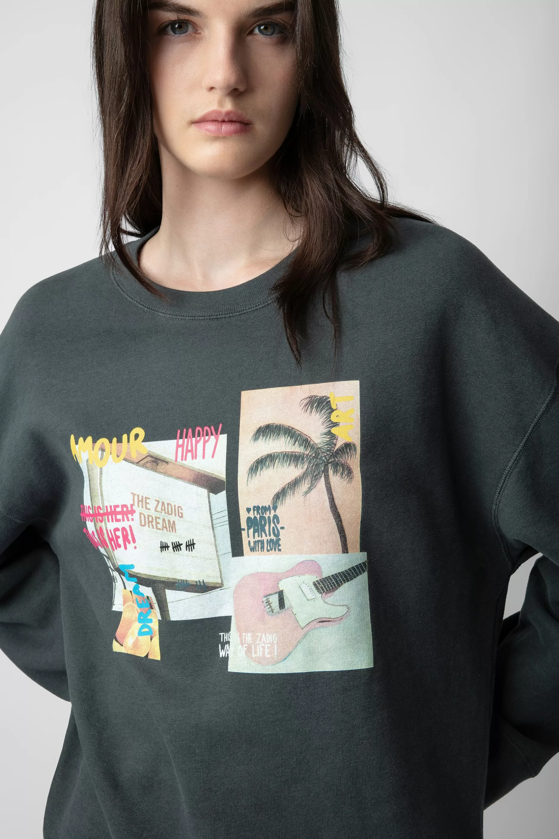 Zadig & Voltaire Judy Zadig Sweat-Shirt De Reve^Femmes Sweat-Shirts