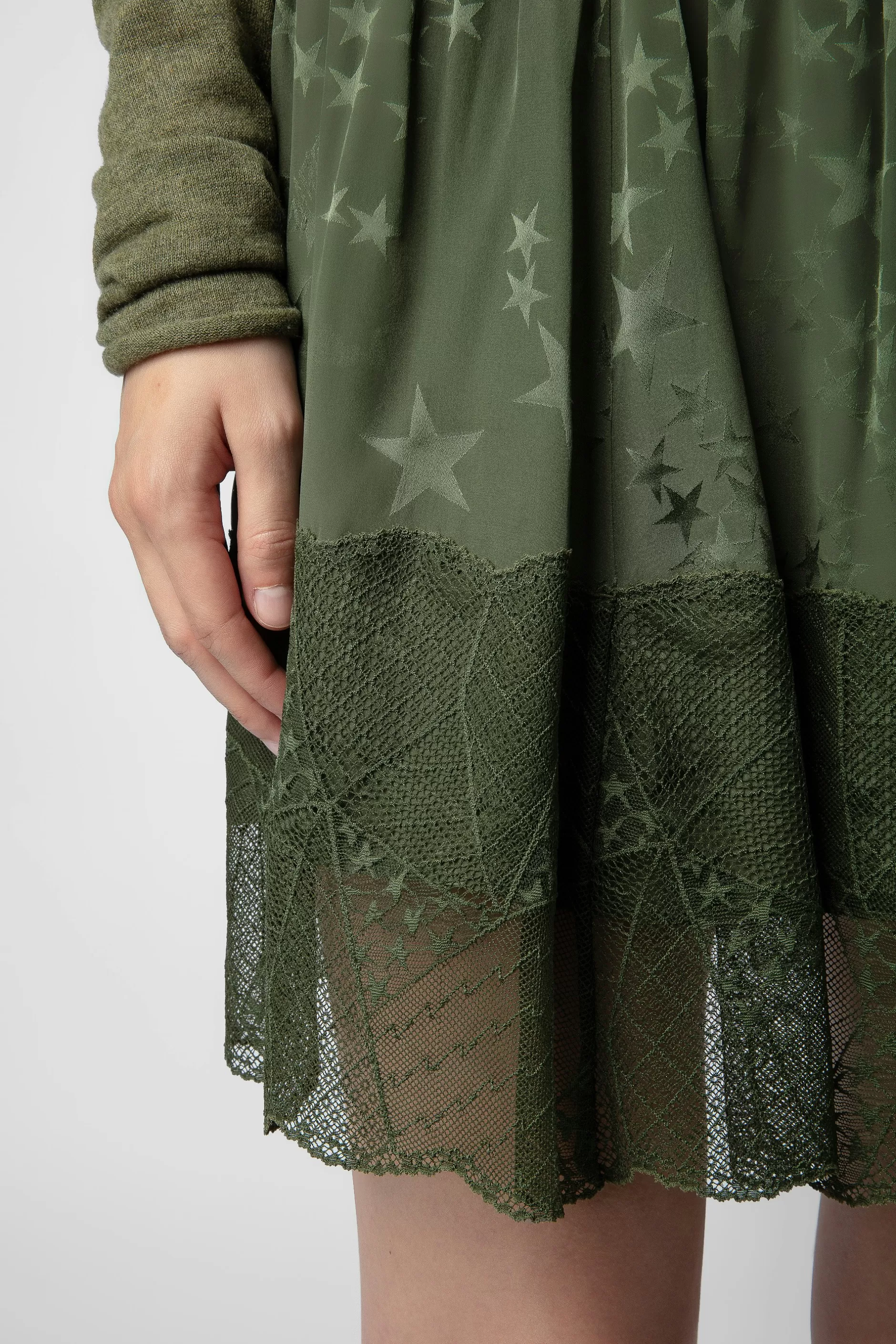 Zadig & Voltaire Jupe En Jacquard De Soie Jimy^Femmes Robes Et Jupes