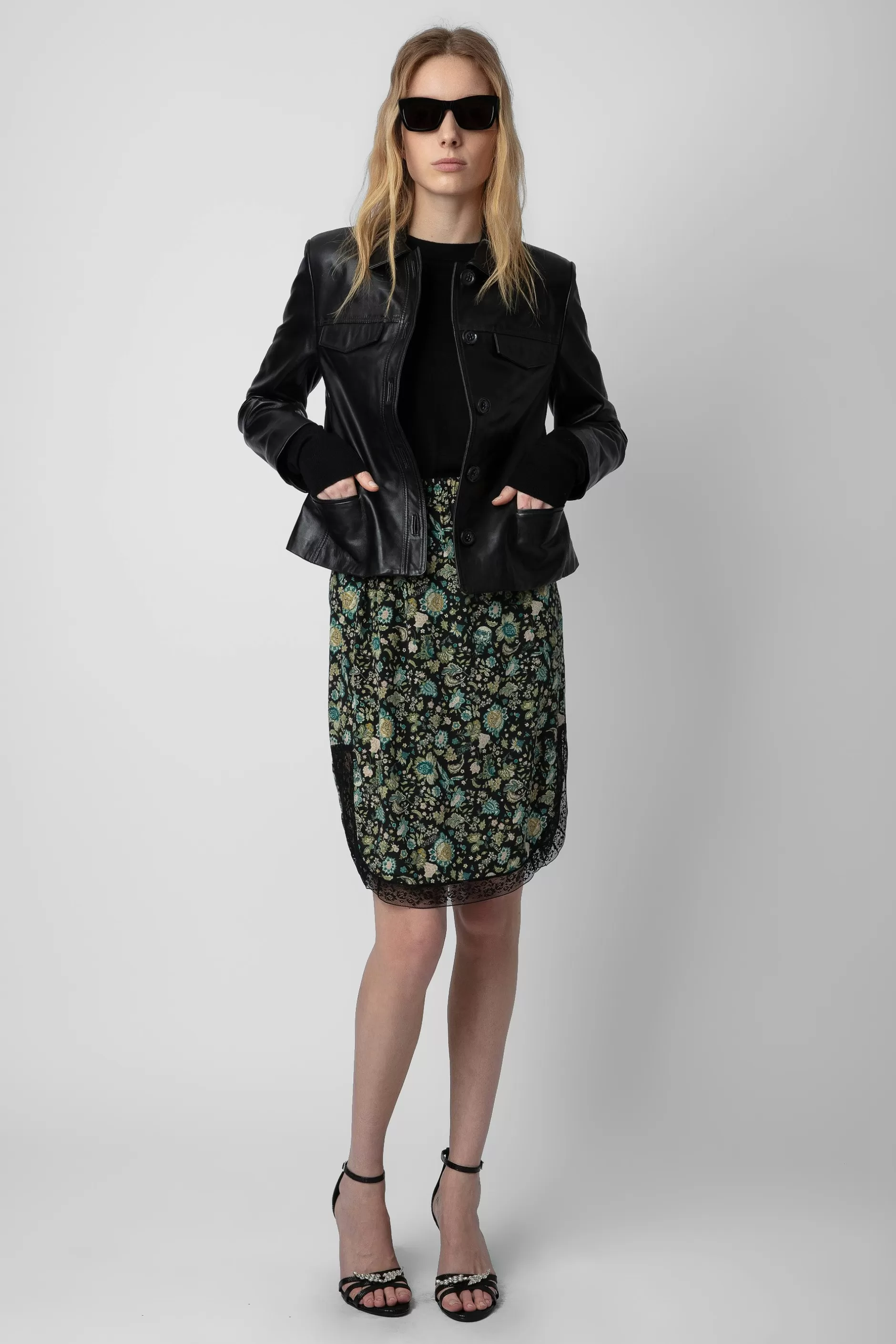 Zadig & Voltaire Jupe Jozy En Soie^Femmes Robes Et Jupes