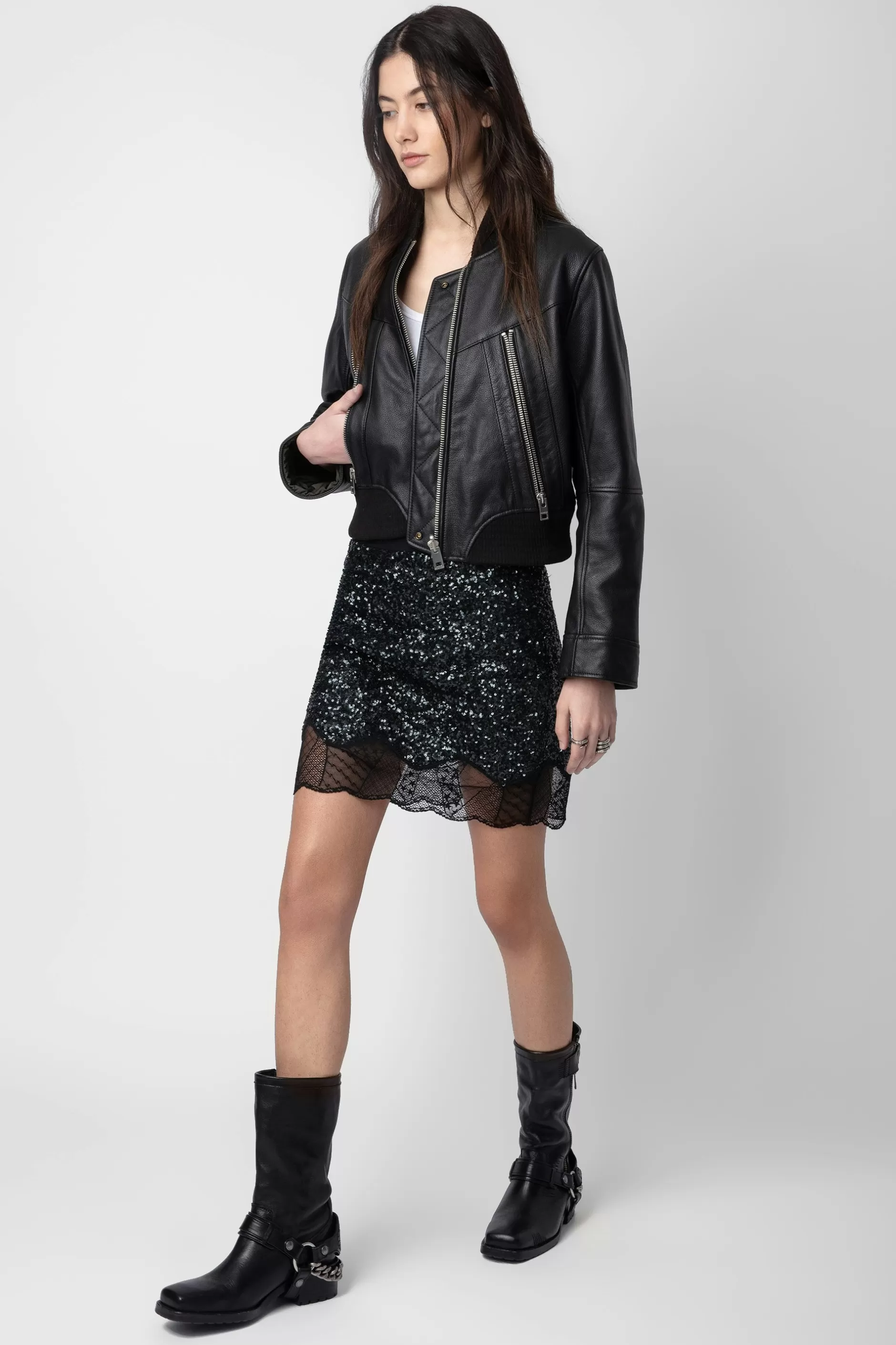 Zadig & Voltaire Jupe Justicias A Sequins^Femmes Robes Et Jupes