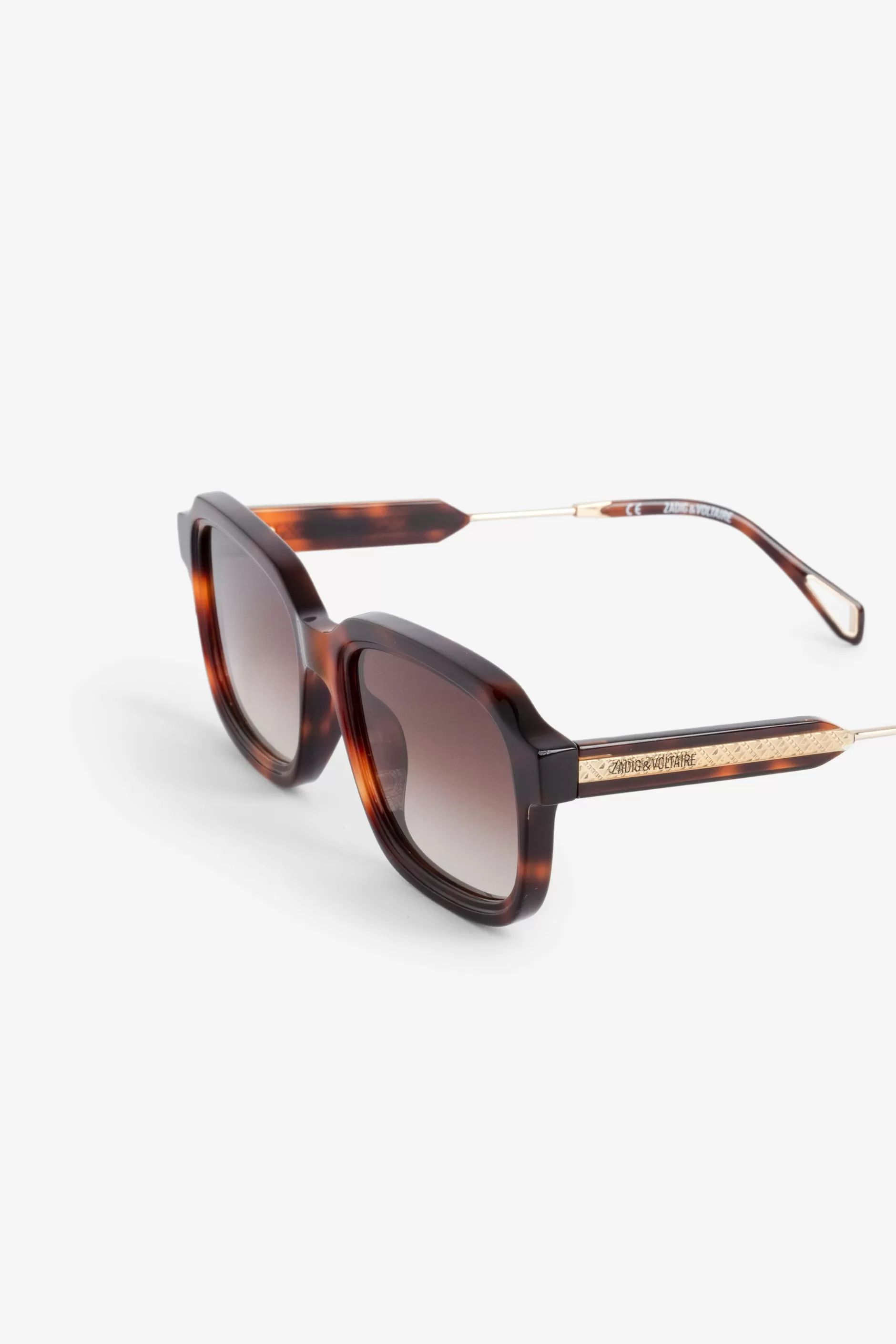 Zadig & Voltaire Lunettes De Soleil Carrees Zv^Femmes Des Lunettes De Soleil