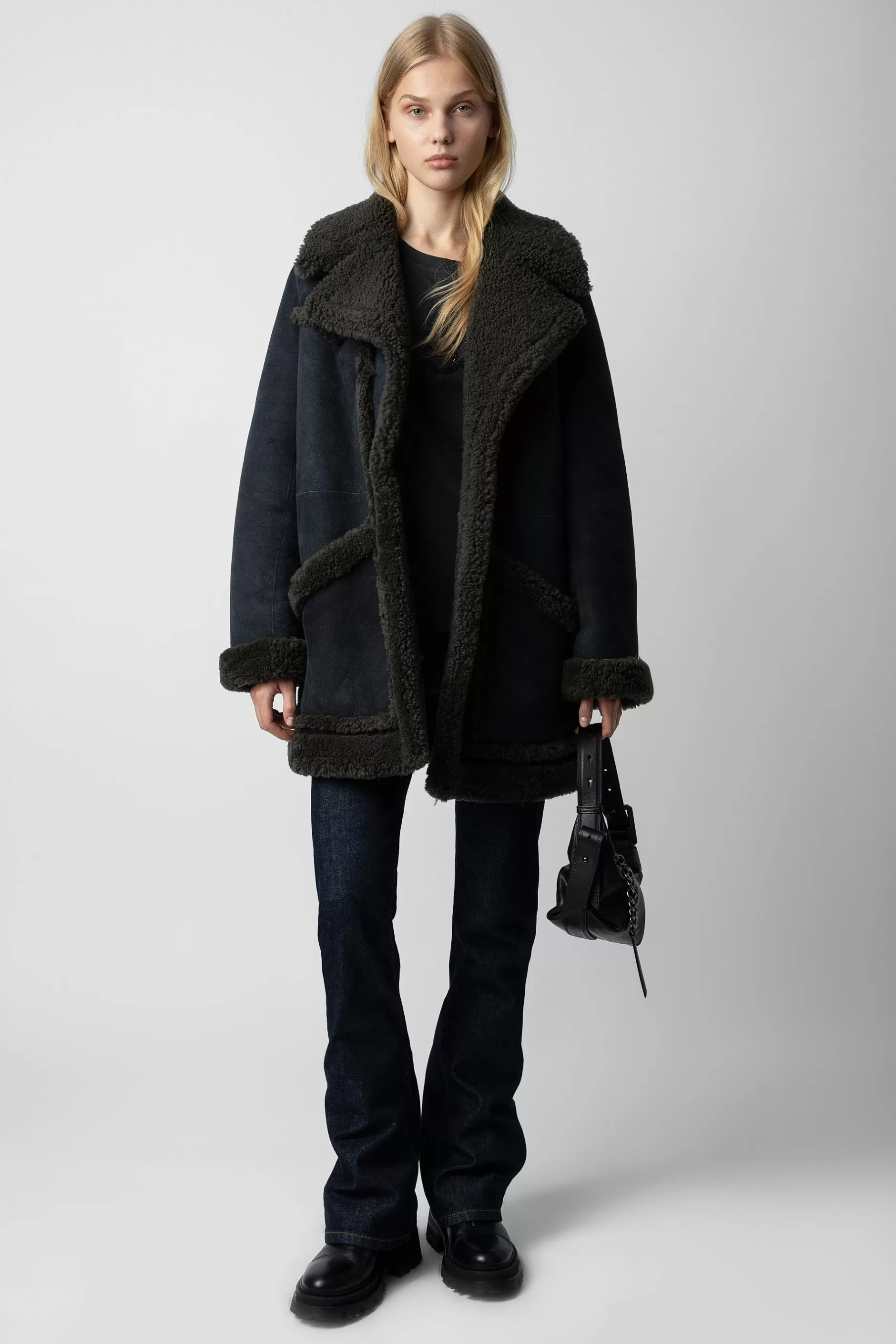 Zadig & Voltaire Manteau Laury En Peau De Mouton^Femmes Manteaux Et Vestes