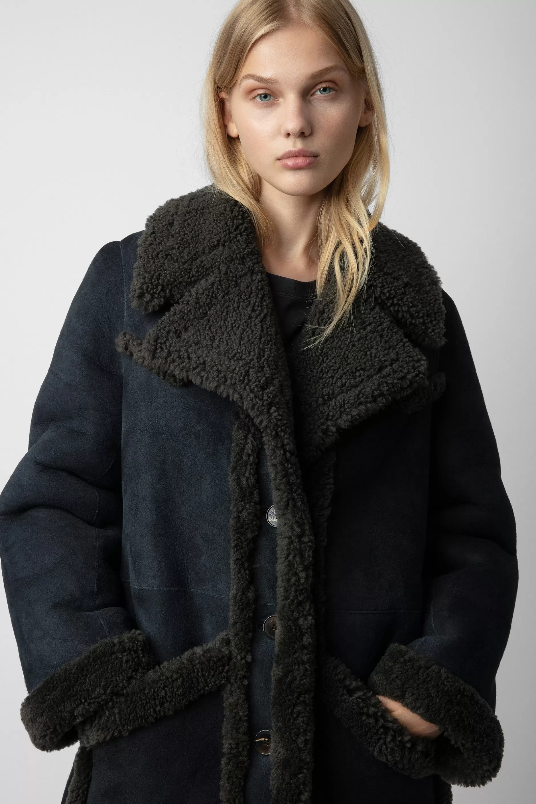 Zadig & Voltaire Manteau Laury En Peau De Mouton^Femmes Manteaux Et Vestes