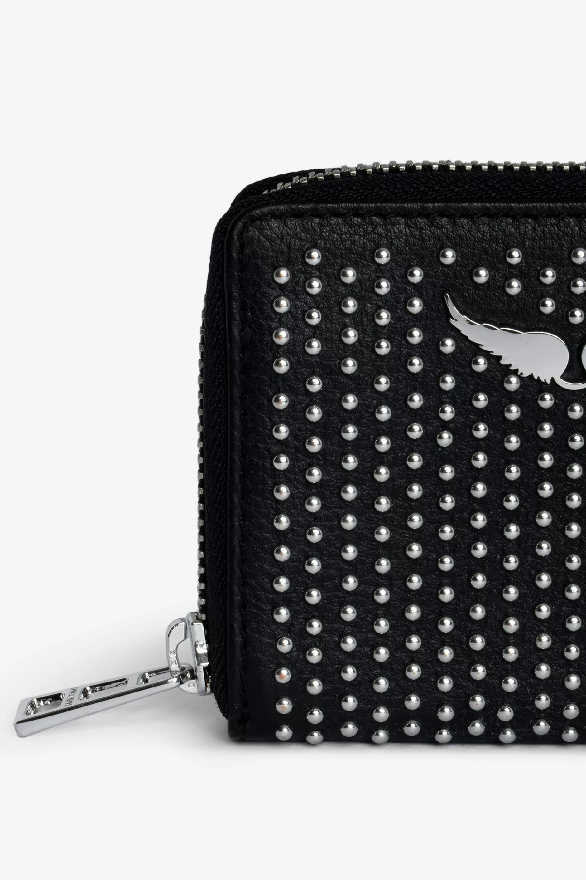 Zadig & Voltaire Mini Porte-Monnaie Suisse A Pois Zv^Femmes Portefeuilles Et Porte-Monnaie