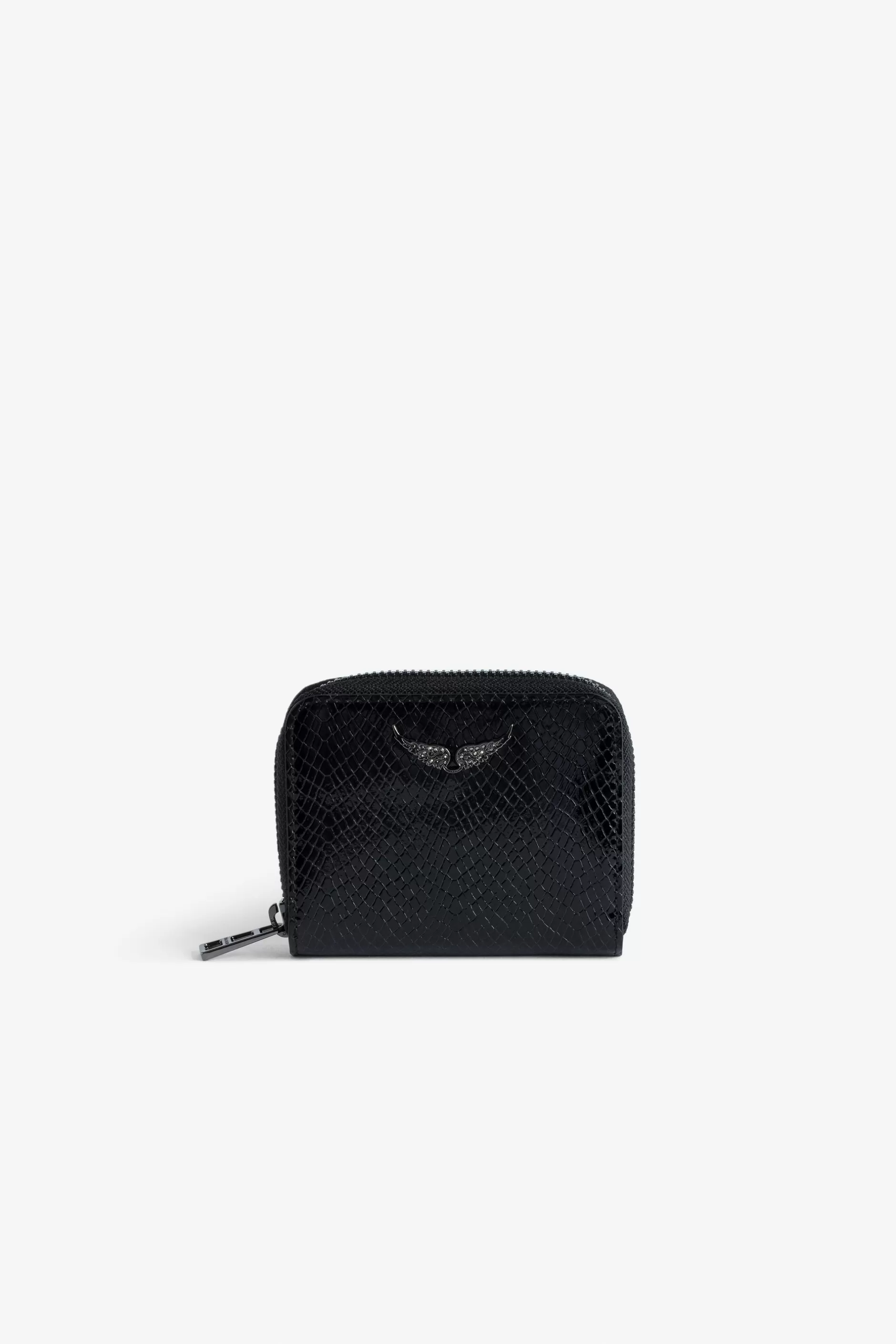 Zadig & Voltaire Mini Porte-Monnaie Zv En Relief Sauvage Brillant^Femmes Portefeuilles Et Porte-Monnaie