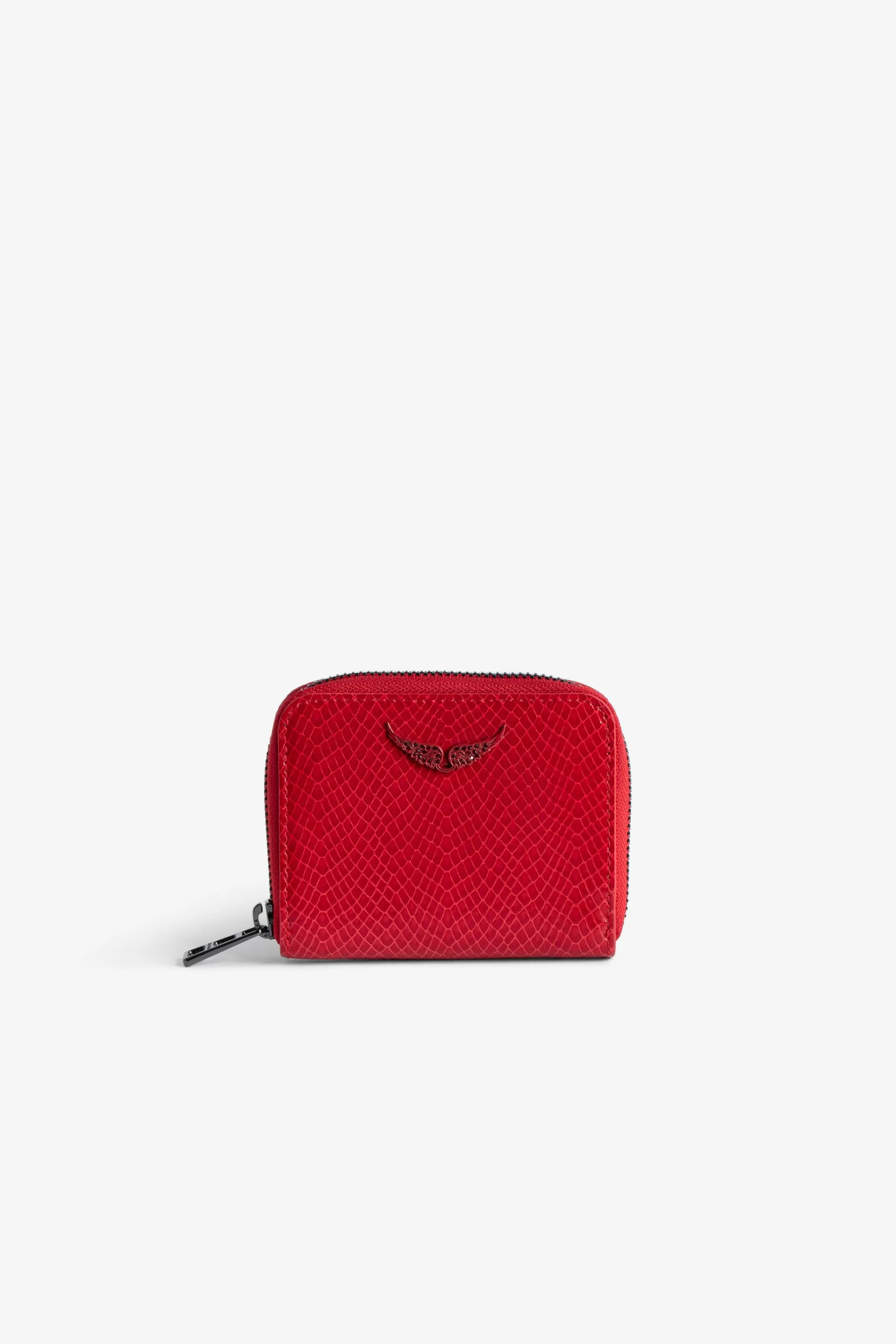 Zadig & Voltaire Mini Porte-Monnaie Zv En Relief Sauvage Brillant^Femmes Portefeuilles Et Porte-Monnaie
