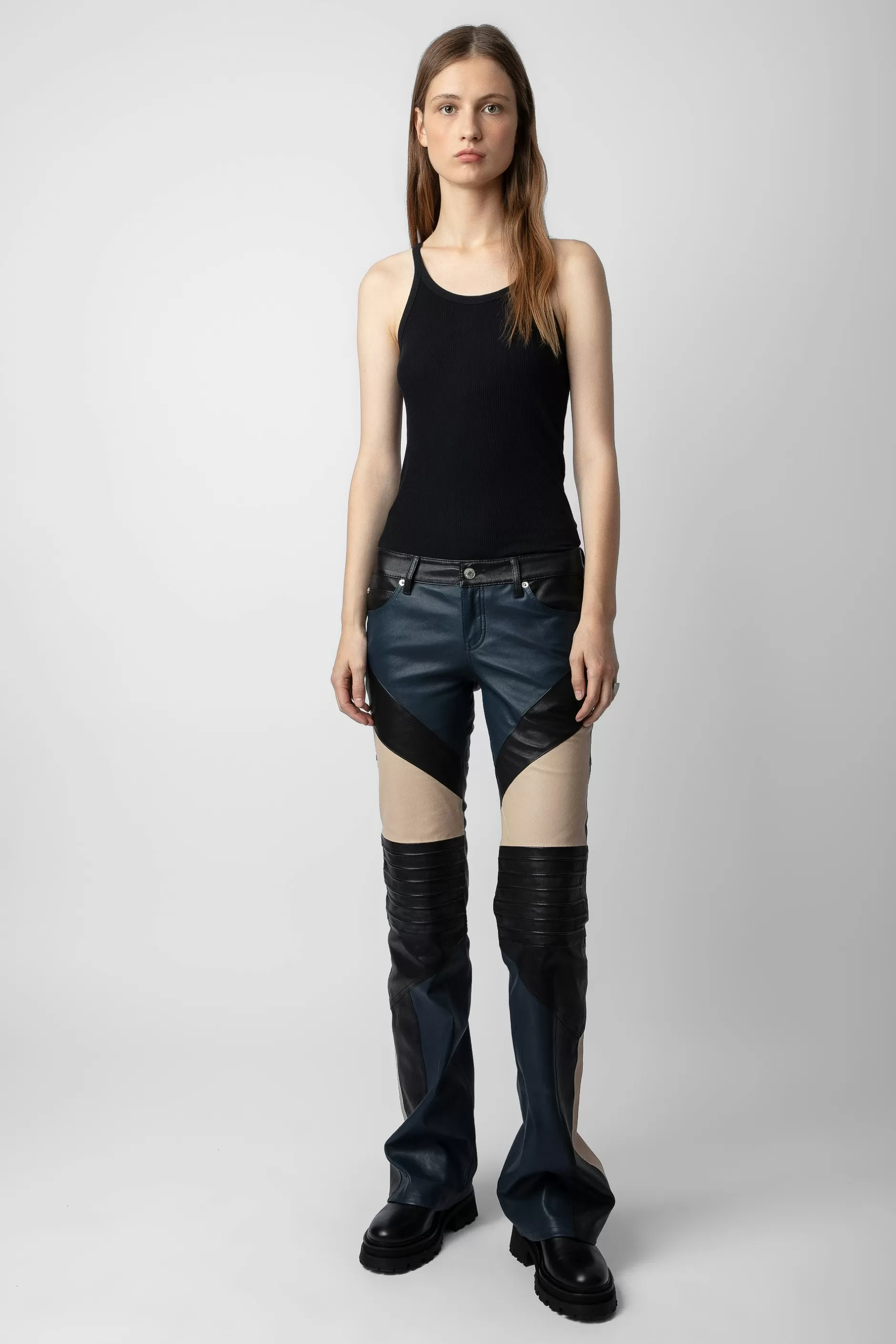 Zadig & Voltaire Pantalon En Cuir Paulin^Femmes Pantalons Et Shorts
