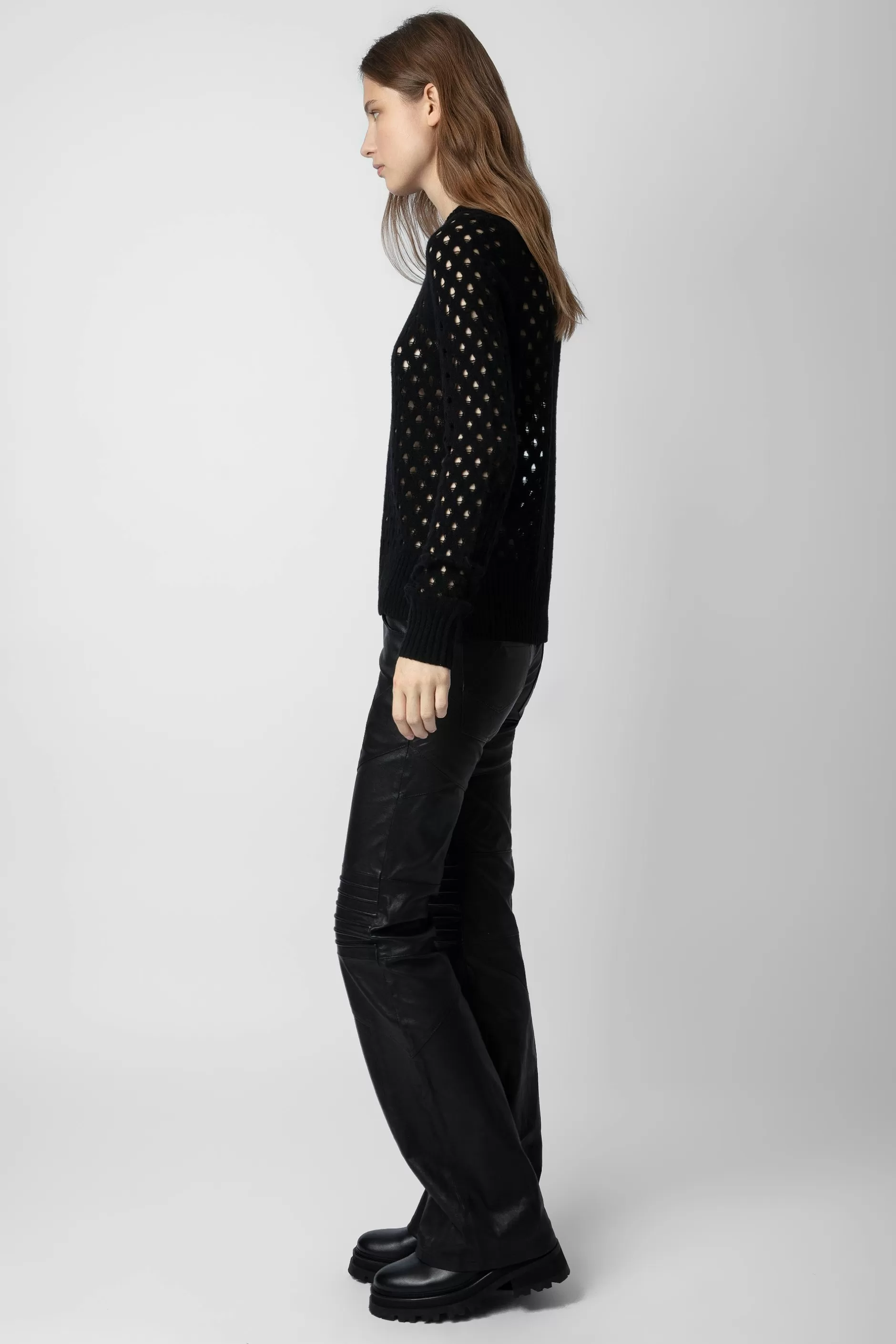 Zadig & Voltaire Pantalon En Cuir Paulin^Femmes Pantalons Et Shorts