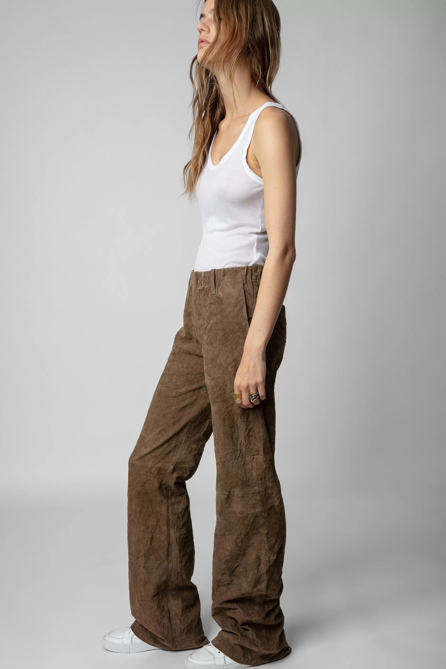 Zadig & Voltaire Pantalon En Daim Froisse Parfait^Femmes Pantalons Et Shorts