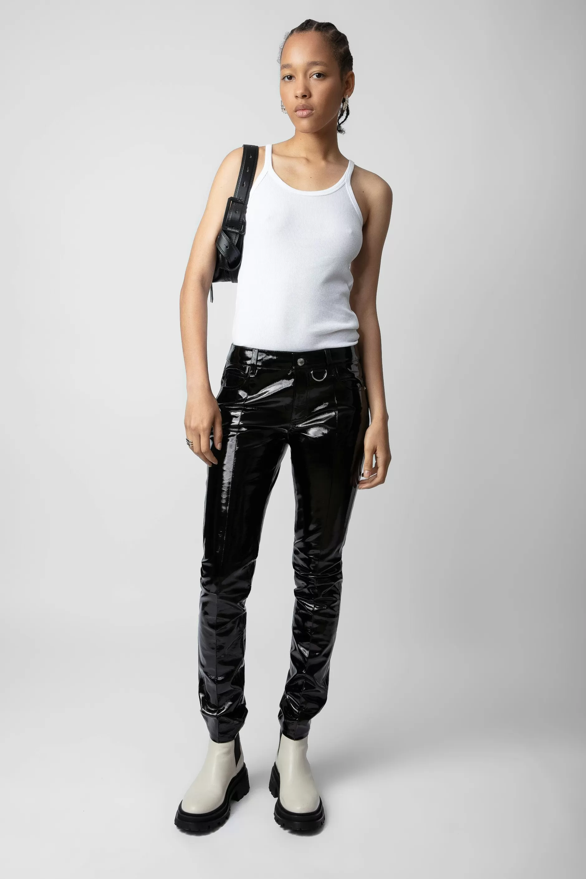Zadig & Voltaire Pantalon En Vinyle Peko^Femmes Pantalons Et Shorts