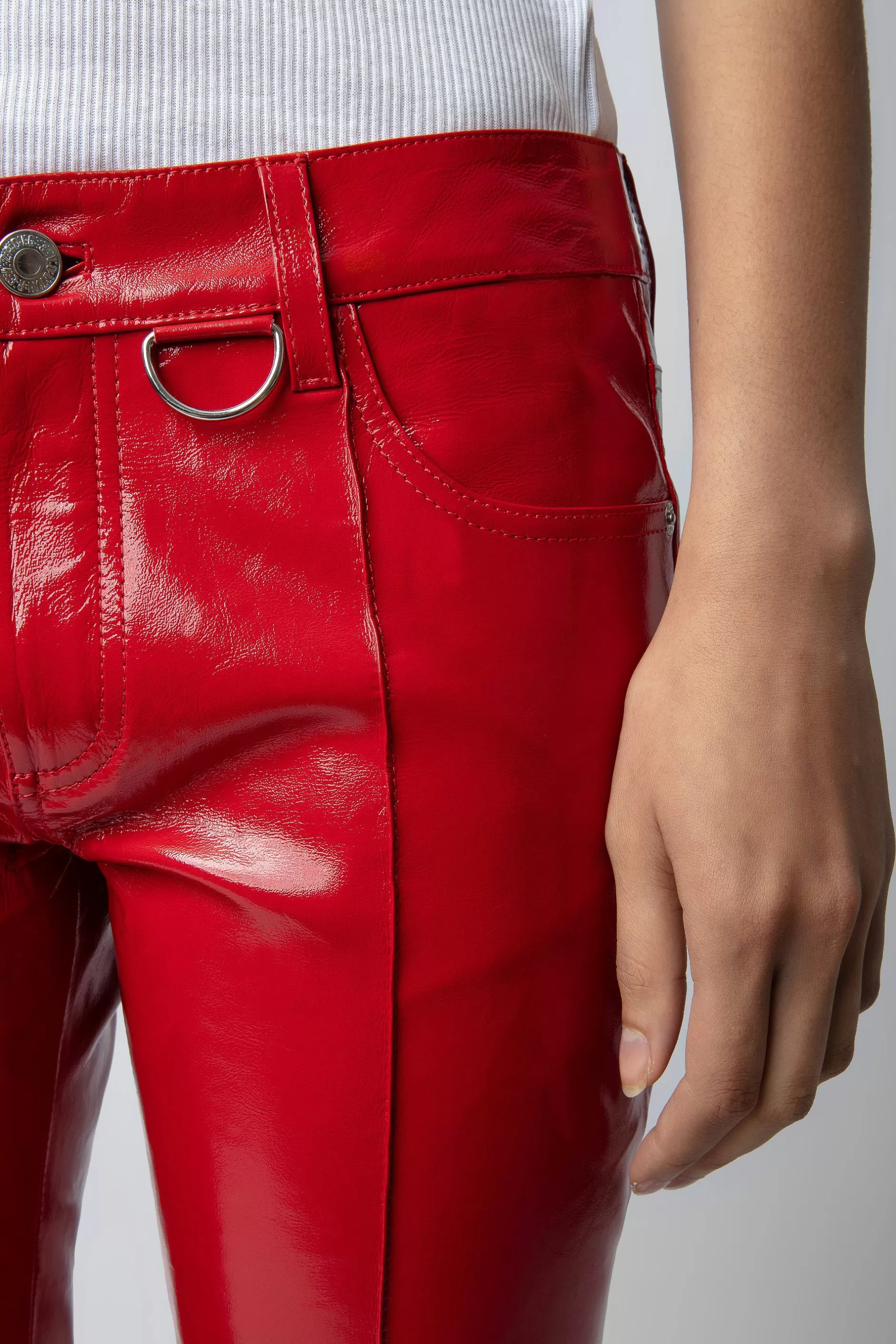 Zadig & Voltaire Pantalon En Vinyle Peko^Femmes Pantalons Et Shorts