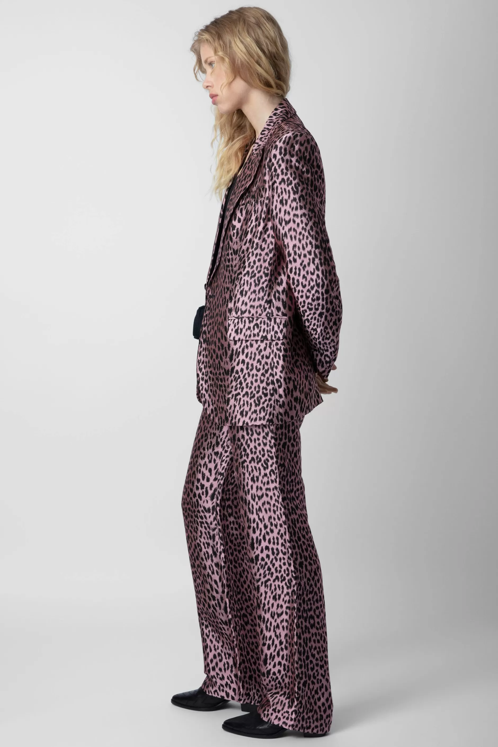 Zadig & Voltaire Pantalon Jacquard Leopard Pomy^Femmes Costumes