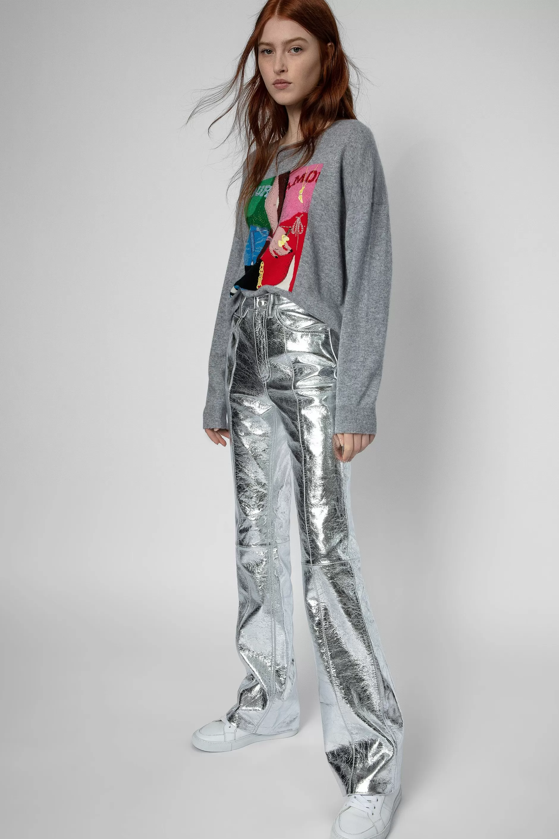 Zadig & Voltaire Pantalon Poete En Cuir^Femmes Pantalons Et Shorts