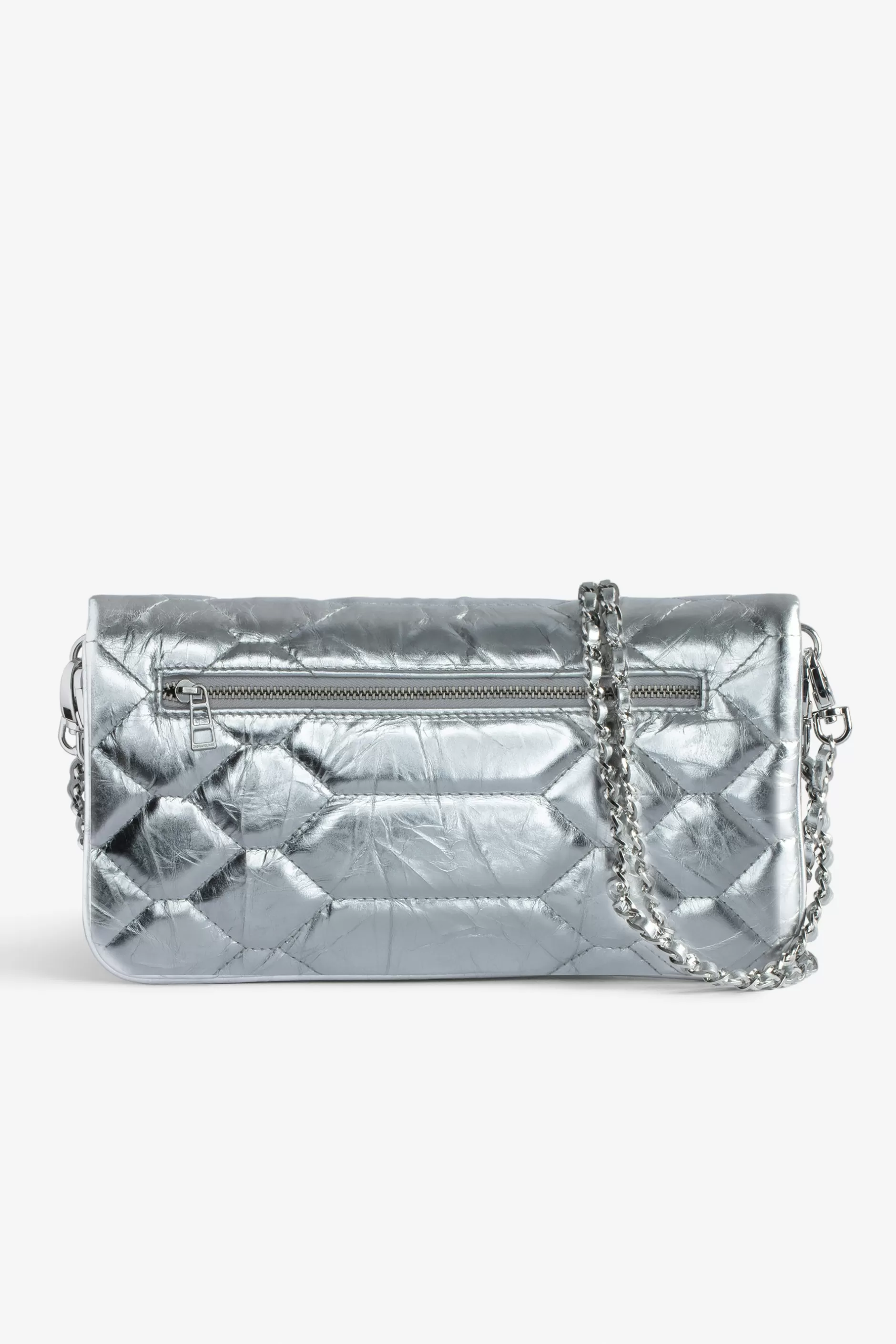 Zadig & Voltaire Pochette Metallique Matelassee Rock^Femmes Sacs A Bandoulière