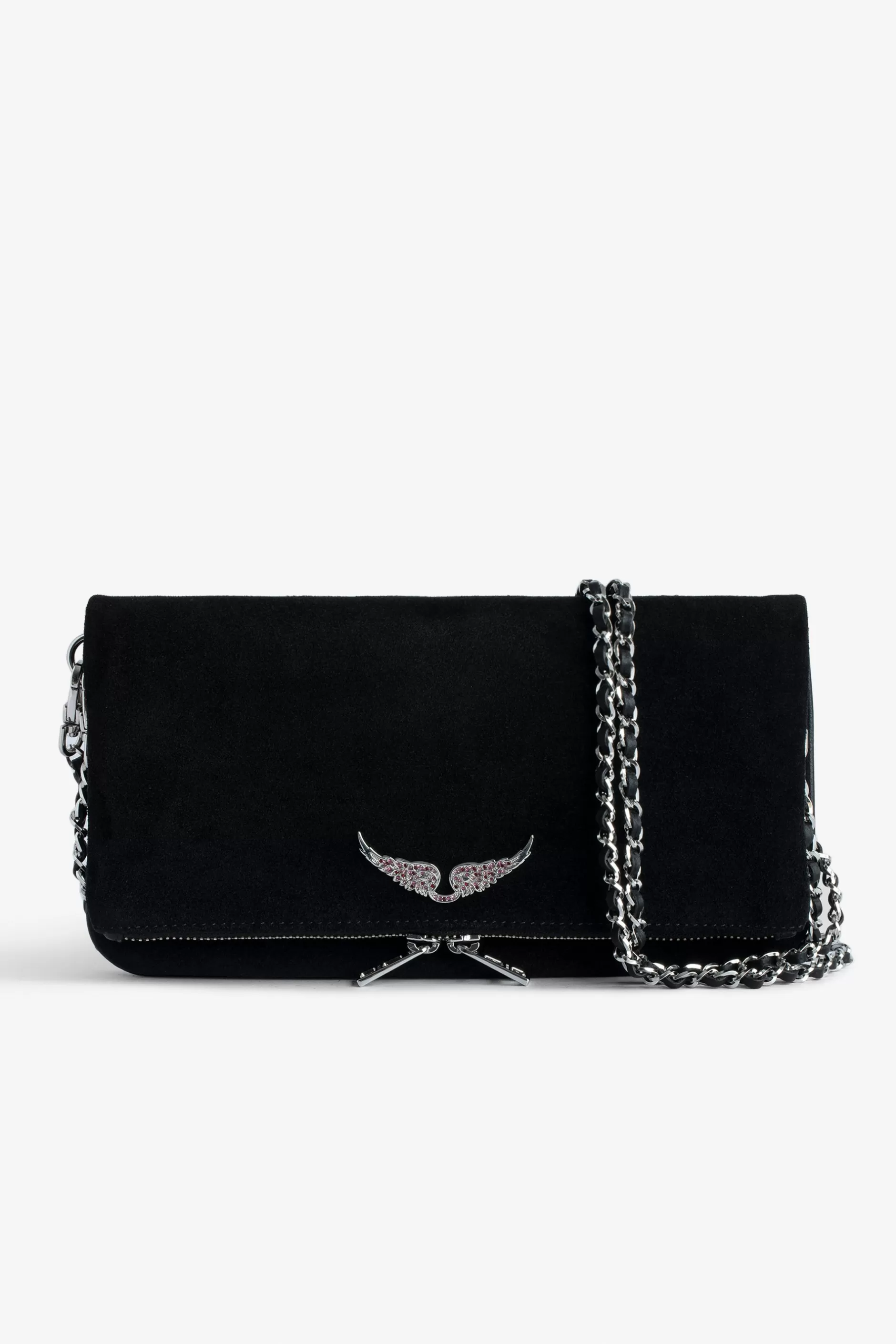 Zadig & Voltaire Pochette Rock En Daim^Femmes Sacs A Bandoulière