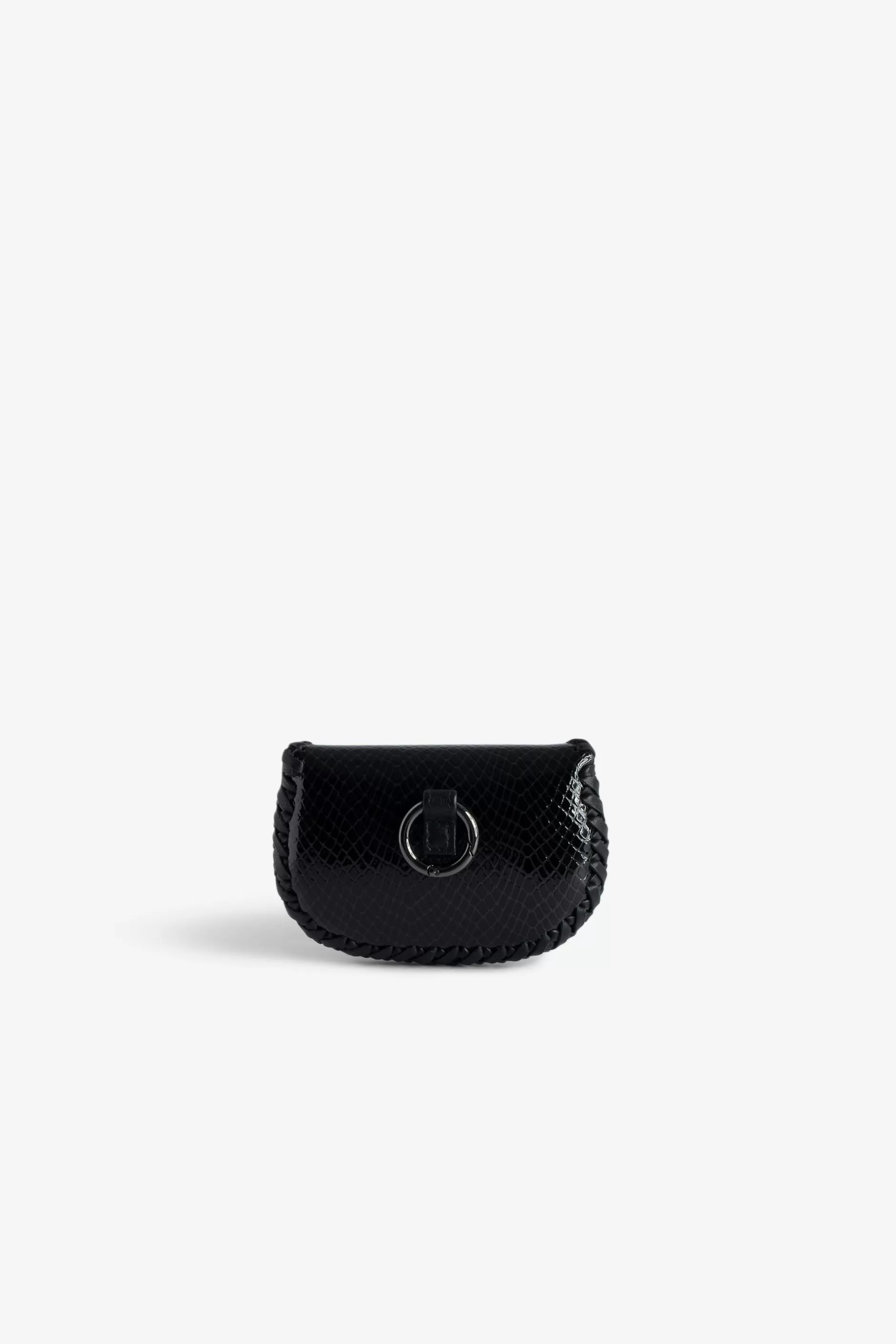 Zadig & Voltaire Pochette Secret Glossy Wild En Relief^Femmes Sangles Et Accessoires
