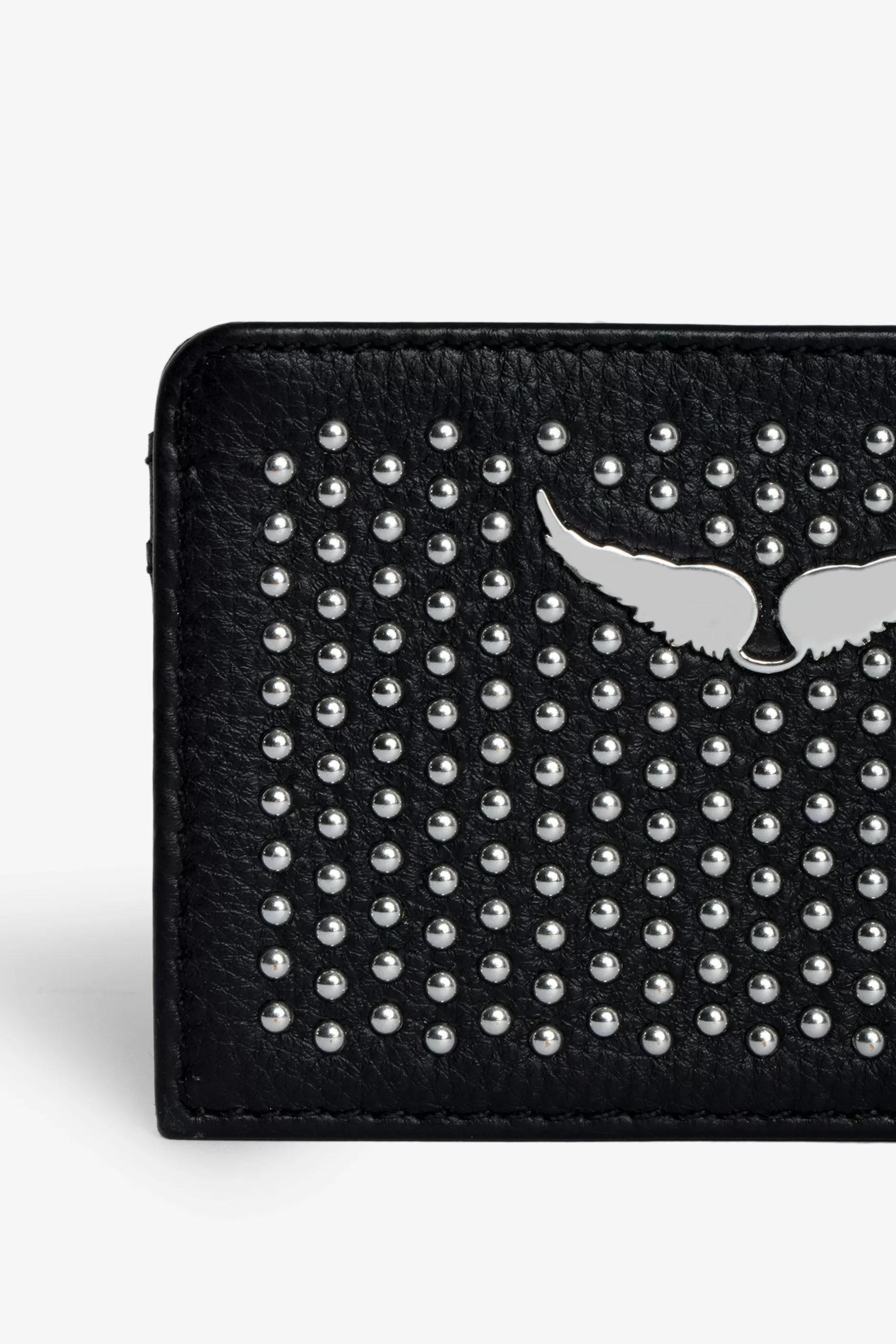 Zadig & Voltaire Porte-Carte Suisse A Pois Zv Pass^Femmes Portefeuilles Et Porte-Monnaie