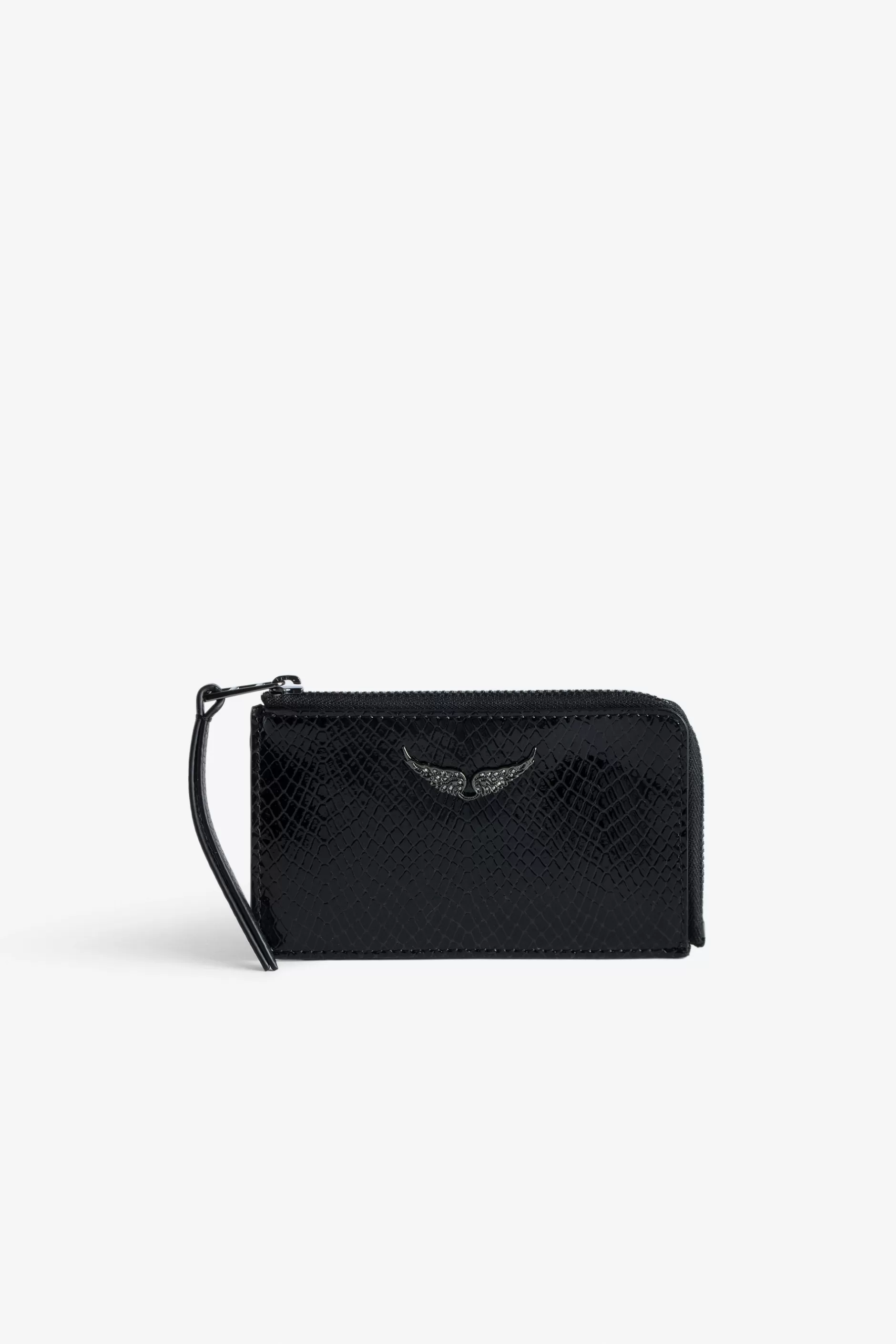 Zadig & Voltaire Porte-Cartes En Relief Sauvage Brillant Zv Card^Femmes Portefeuilles Et Porte-Monnaie